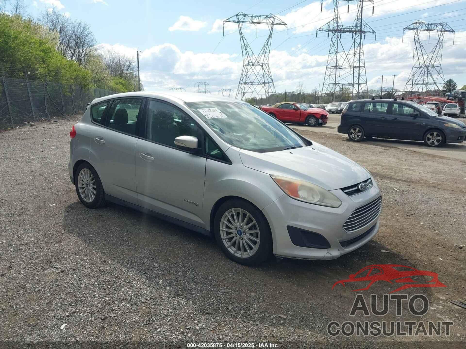 FORD C-MAX HYBRID 2013 - 1FADP5AU8DL553081