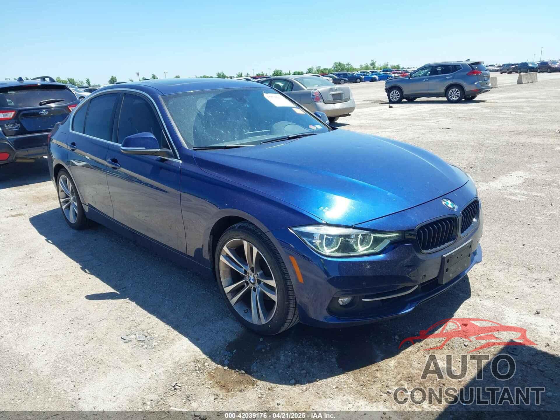 BMW 330I 2017 - WBA8B9G36HNU54606