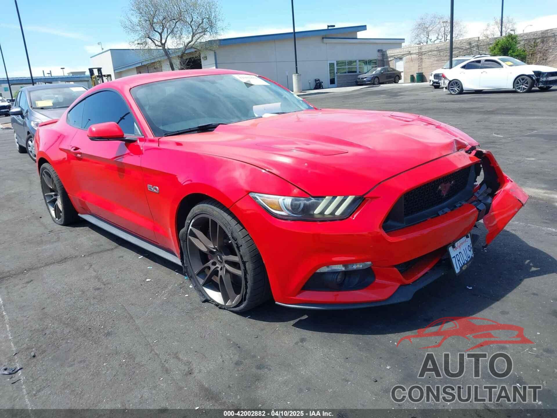FORD MUSTANG 2016 - 1FA6P8CFXG5252944