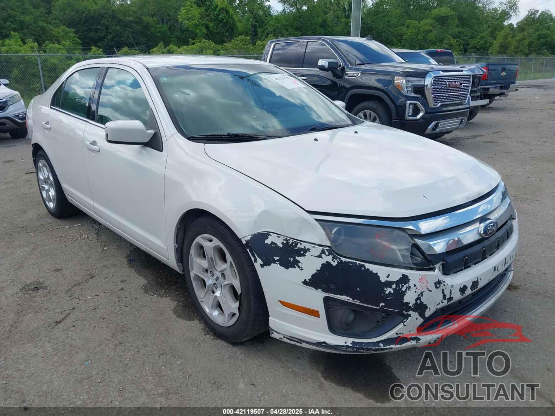 FORD FUSION 2010 - 3FAHP0HA0AR253337
