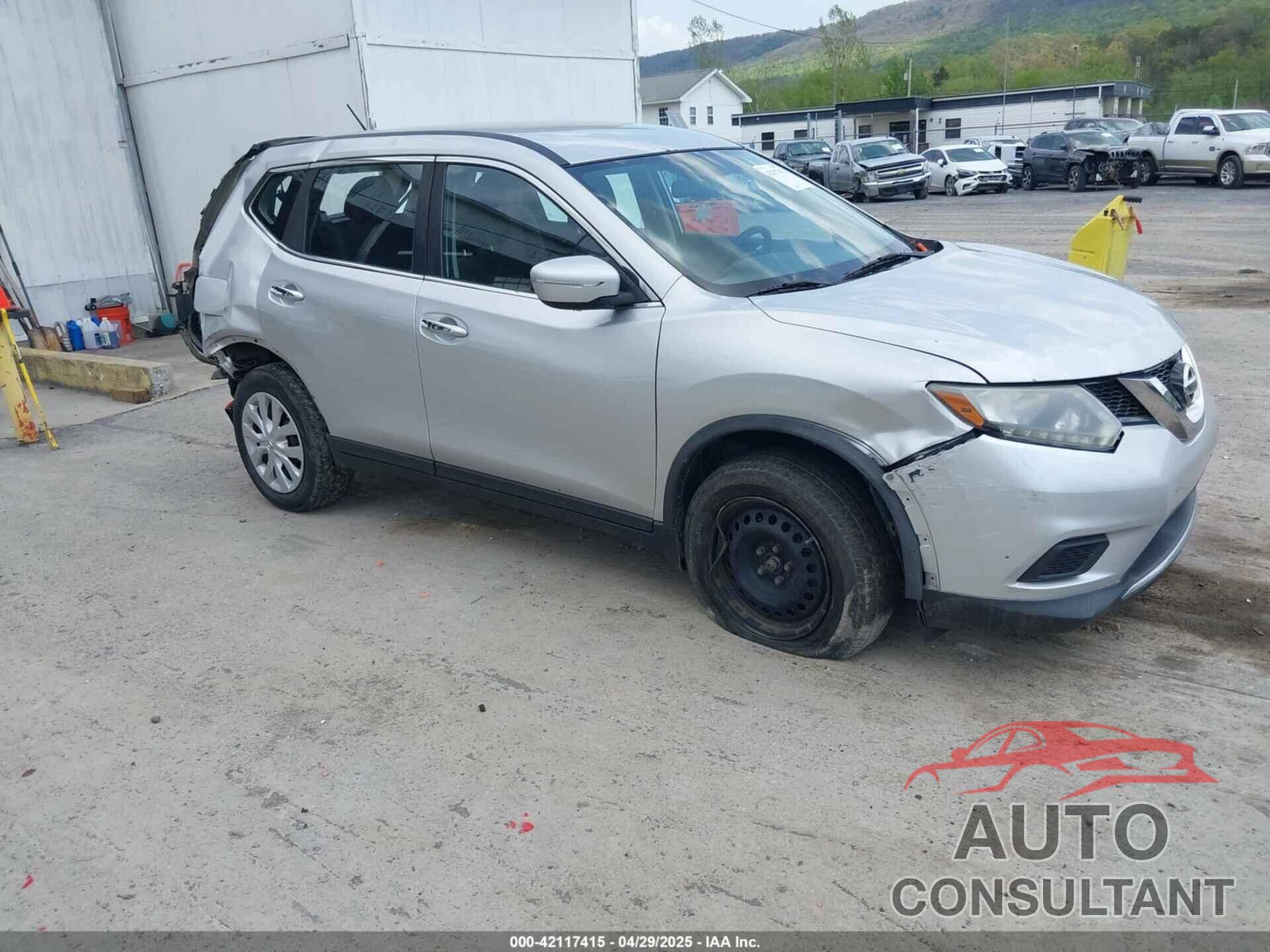 NISSAN ROGUE 2015 - KNMAT2MV2FP522769
