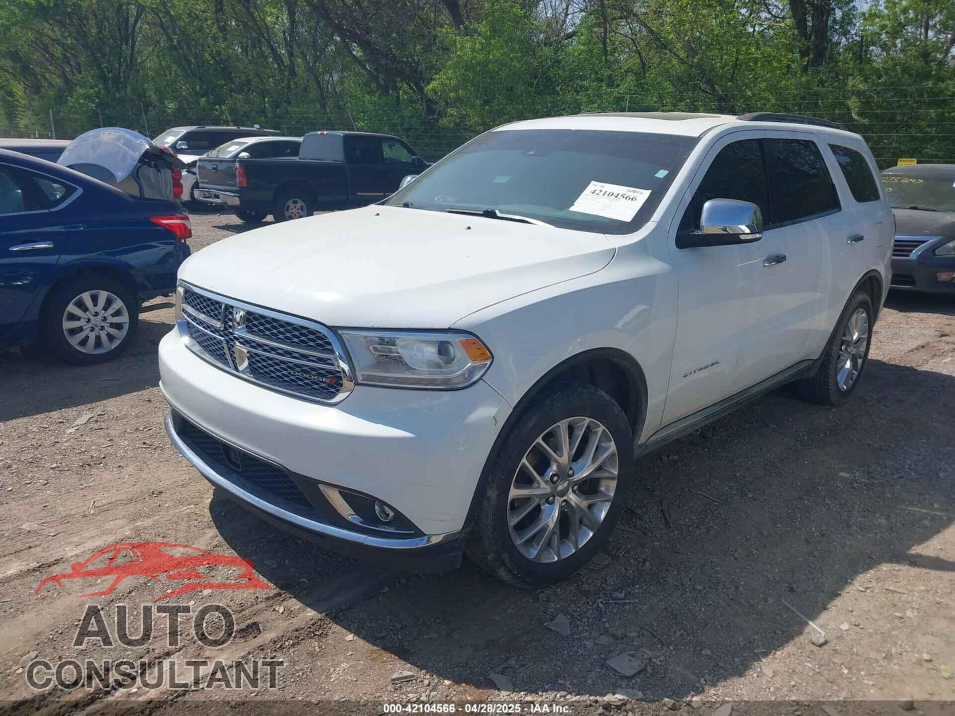 DODGE DURANGO 2015 - 1C4RDJEG2FC723492