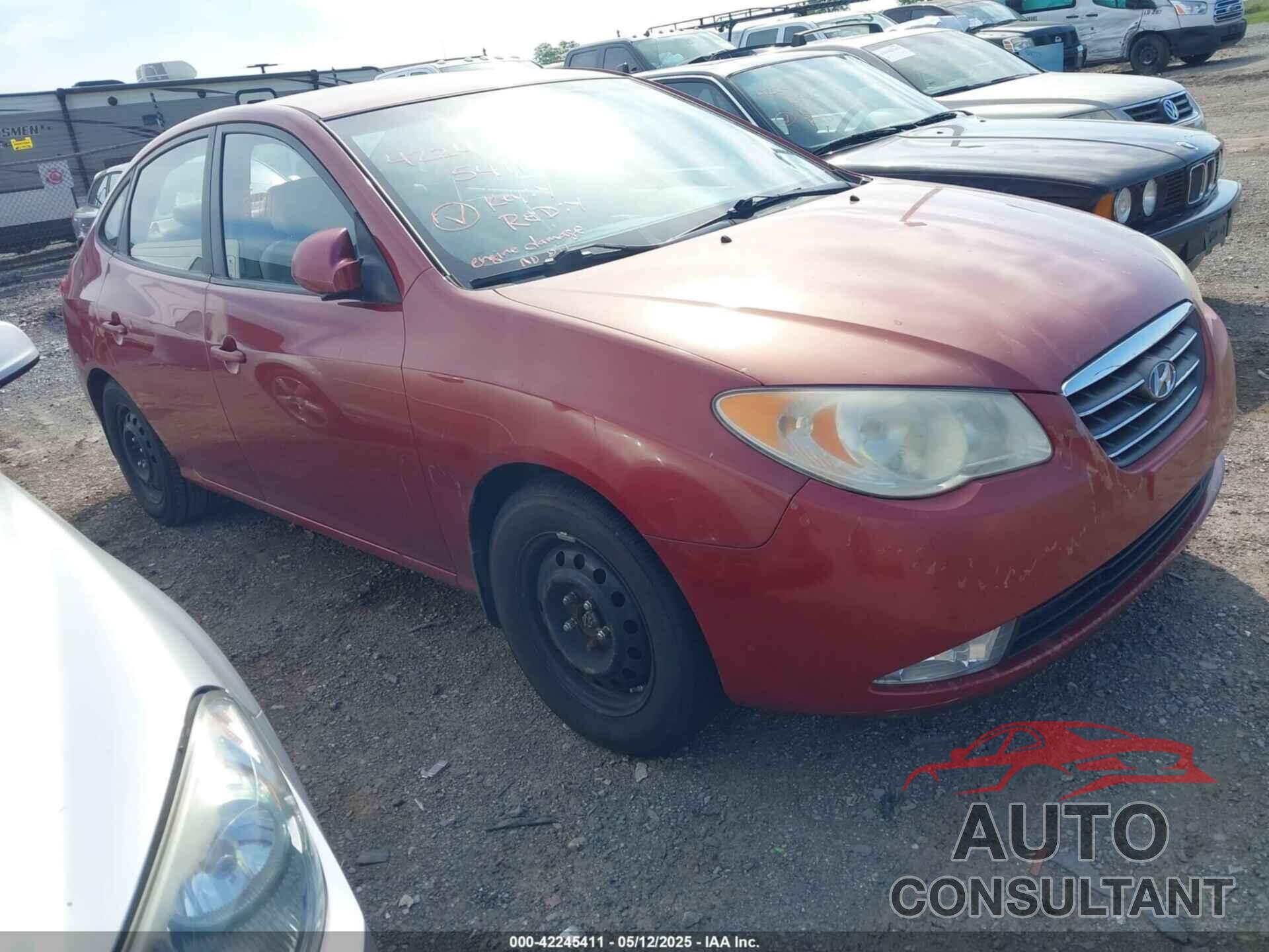 HYUNDAI ELANTRA 2009 - KMHDU46D29U677172