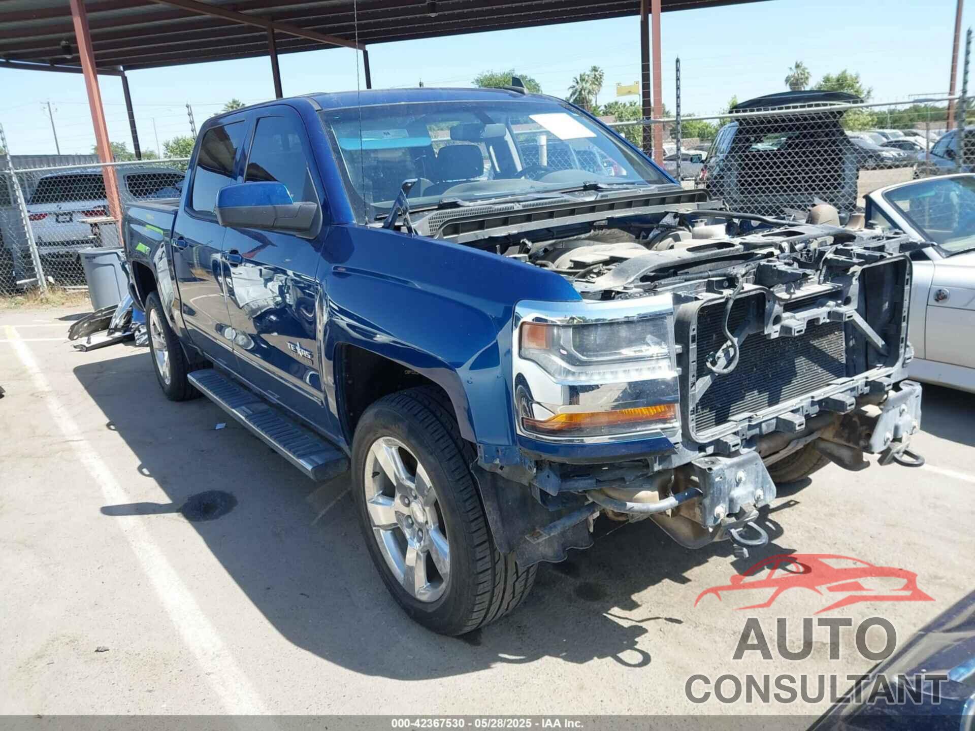 CHEVROLET SILVERADO 1500 2016 - 3GCUKREC7GG165181