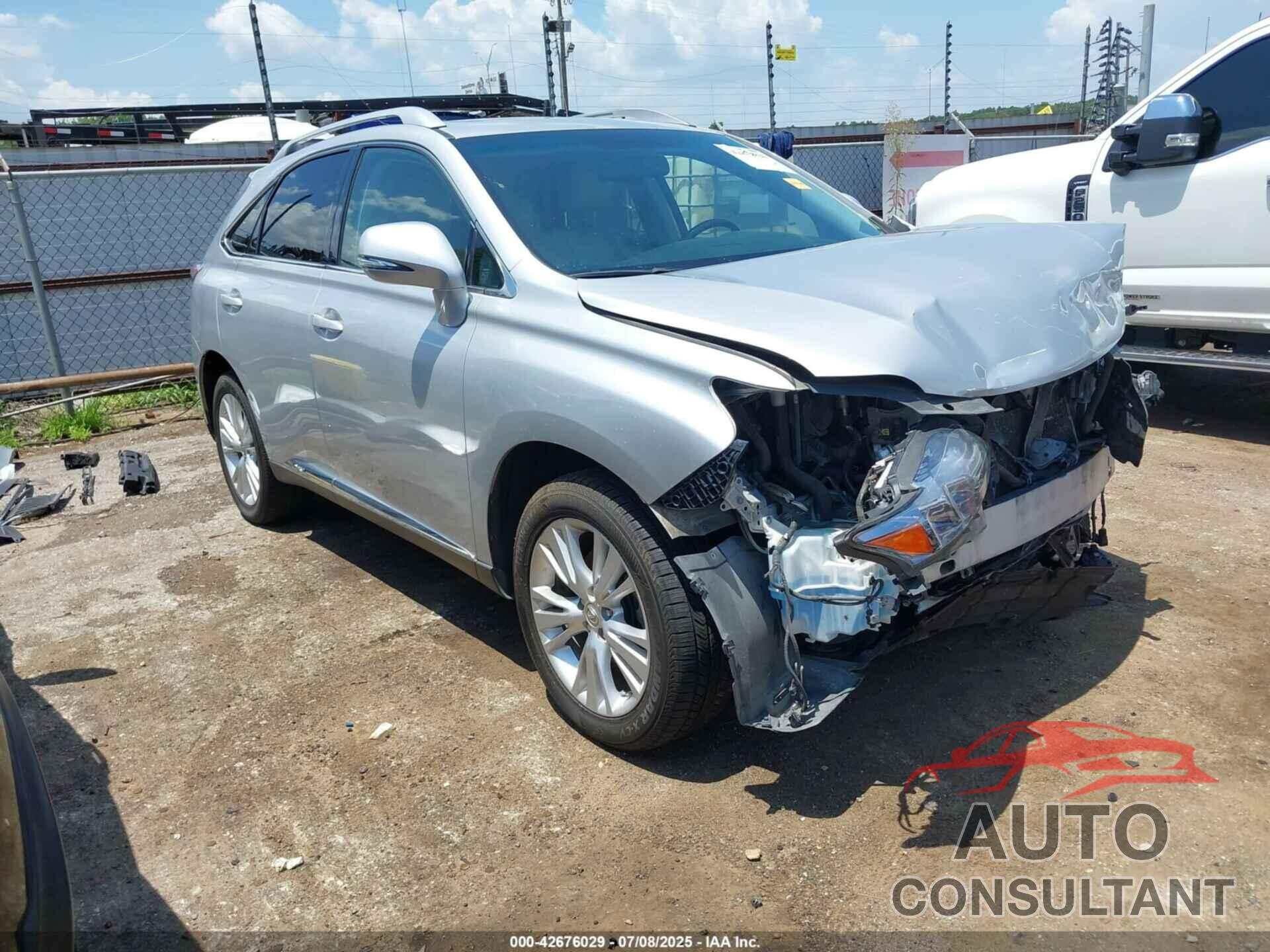 LEXUS RX 450H 2010 - JTJBC1BA7A2011513