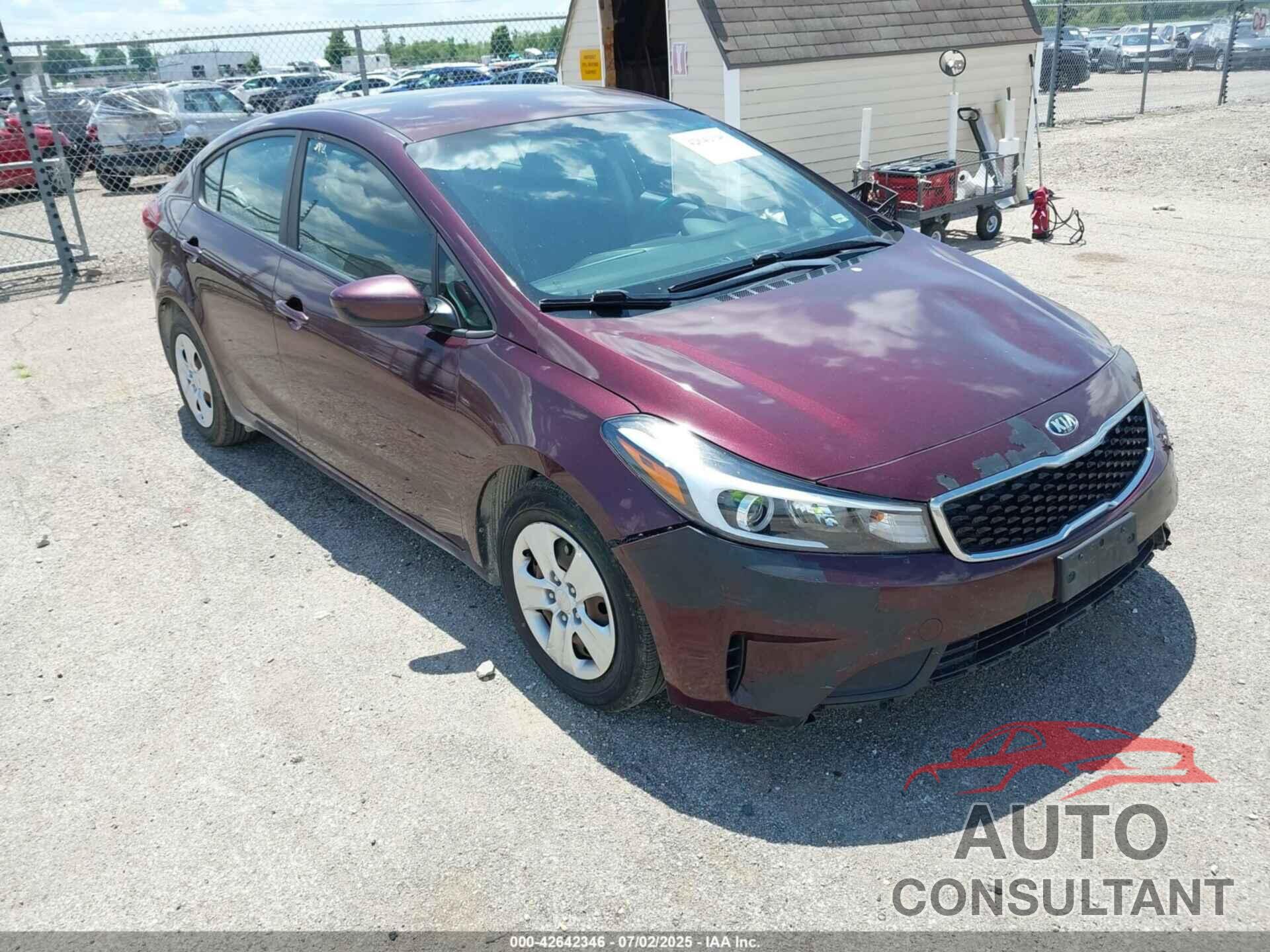 KIA FORTE 2018 - 3KPFK4A7XJE270028