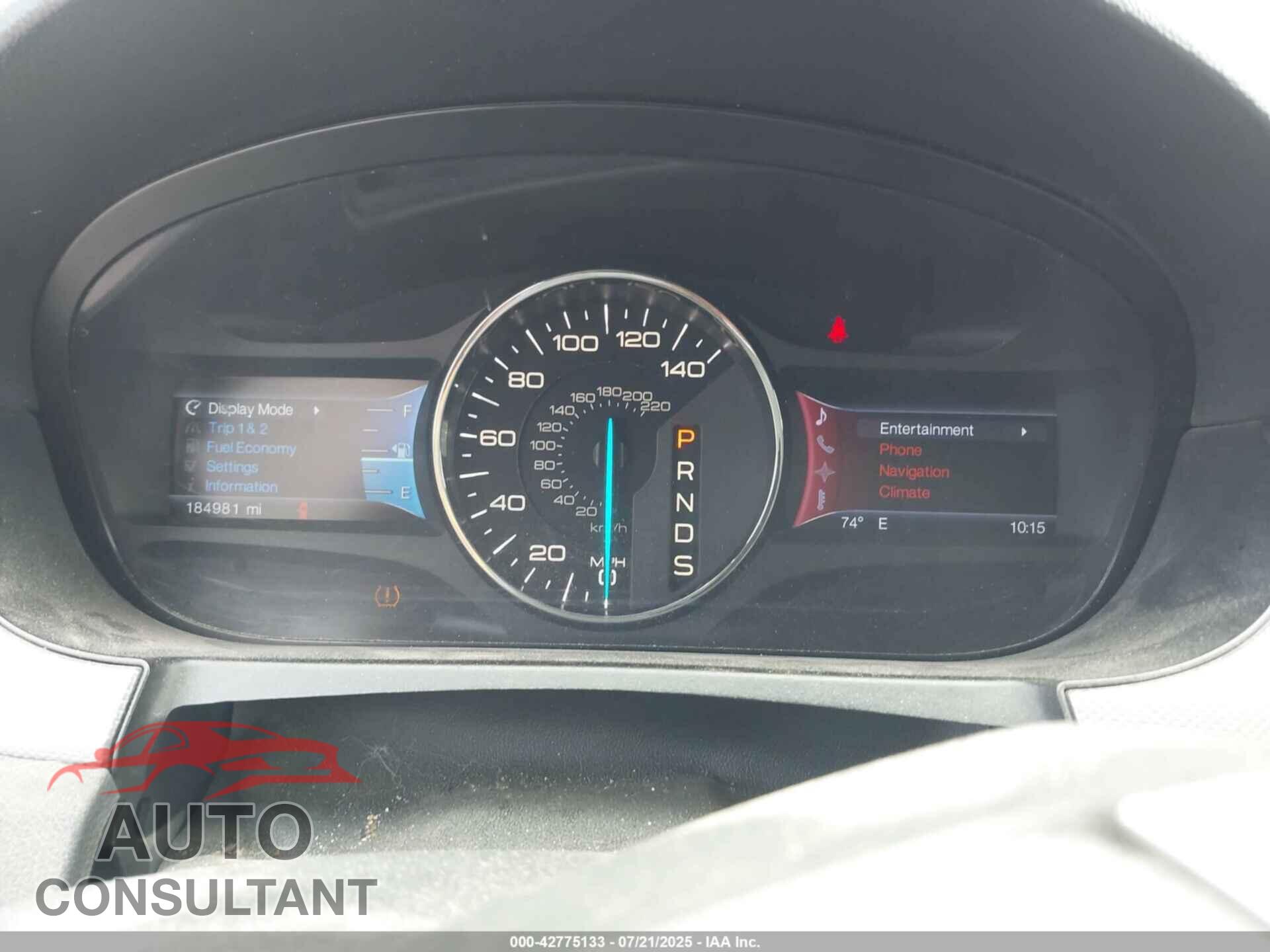 FORD EDGE 2013 - 2FMDK3JC1DBA07464