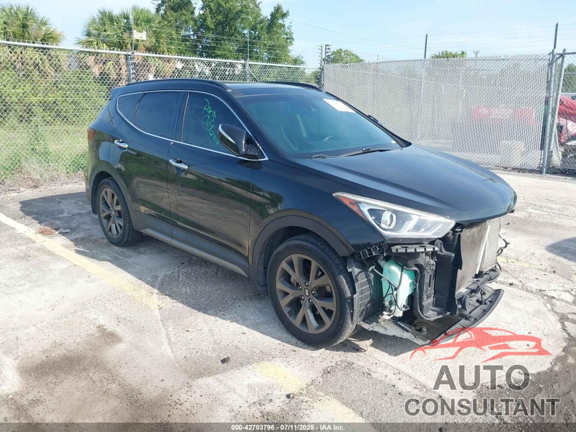 HYUNDAI SANTA FE SPORT 2017 - 5XYZW4LA2HG490108
