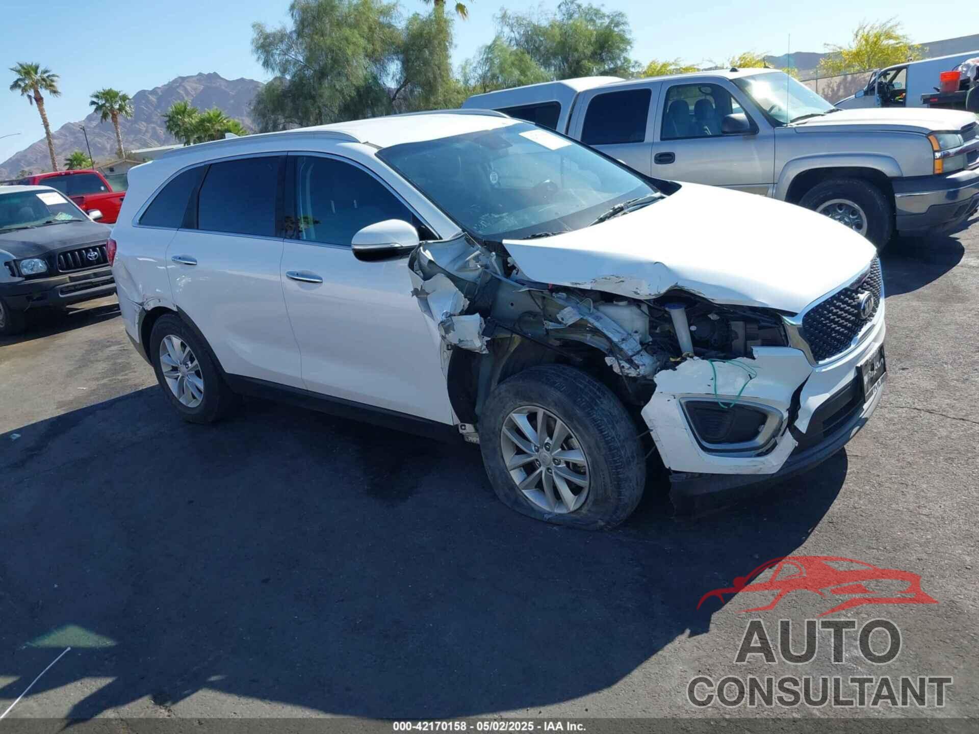 KIA SORENTO 2016 - 5XYPG4A30GG146431