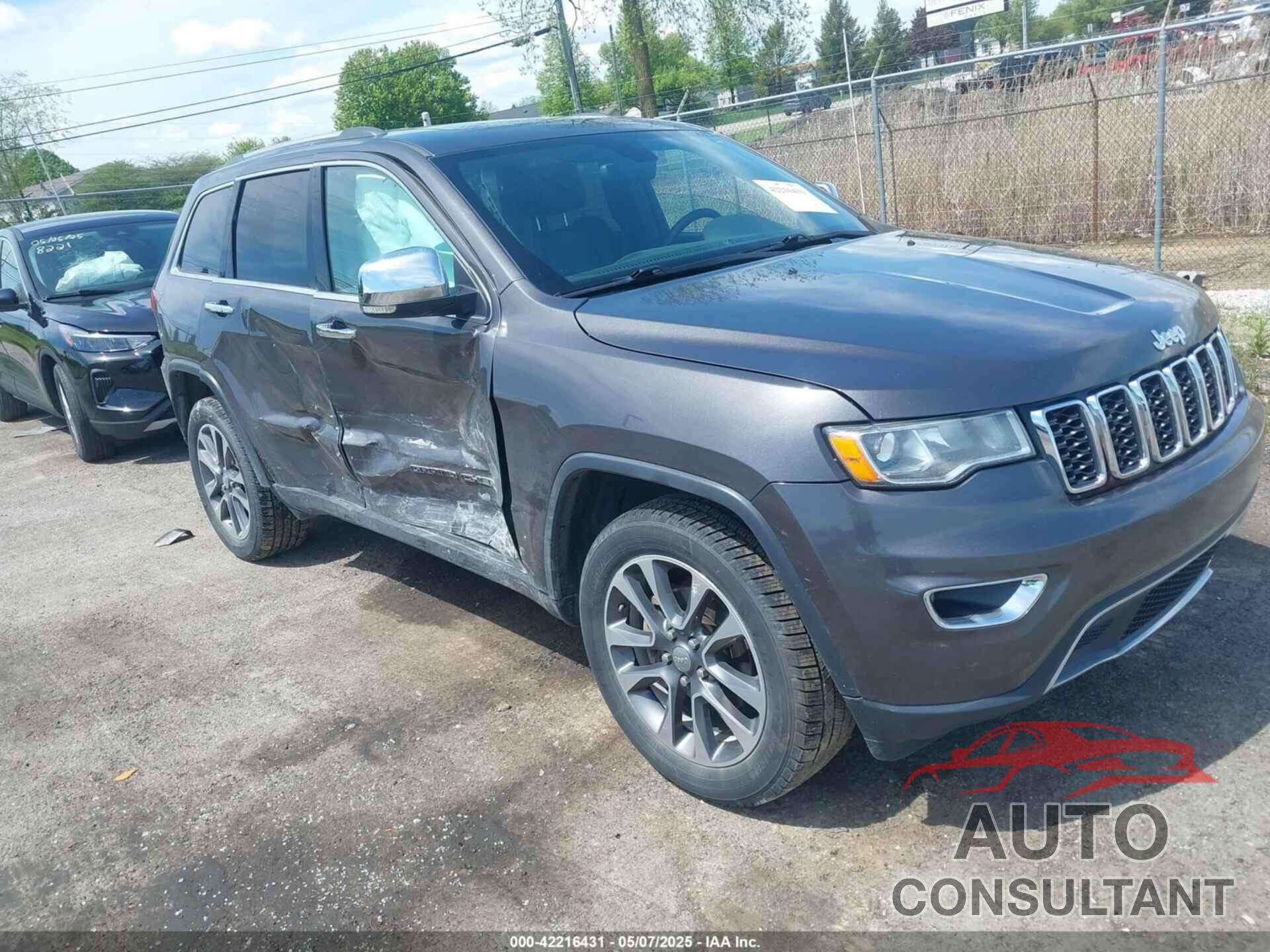 JEEP GRAND CHEROKEE 2018 - 1C4RJFBG3JC305736