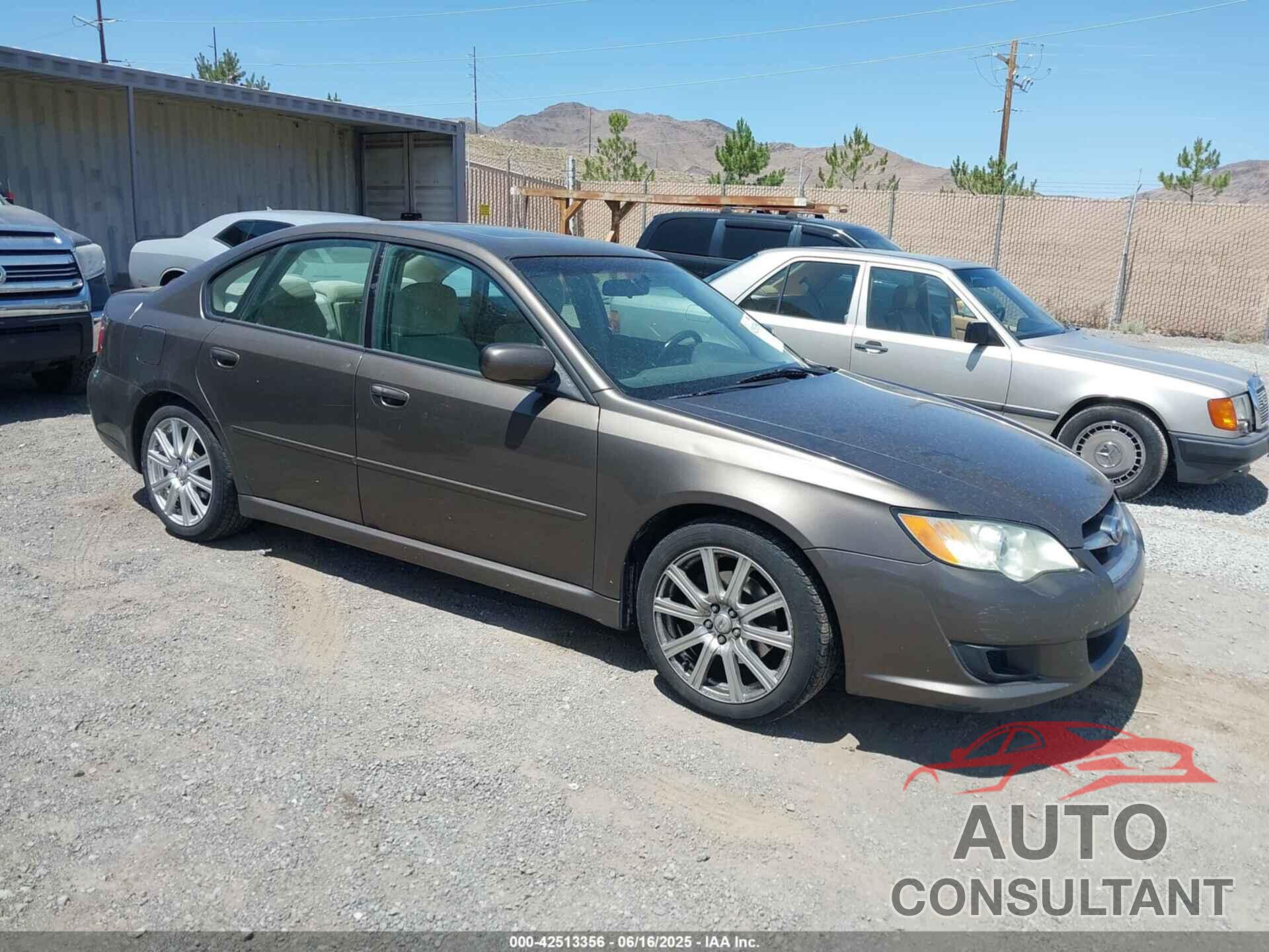 SUBARU LEGACY 2009 - 4S3BL616397218976
