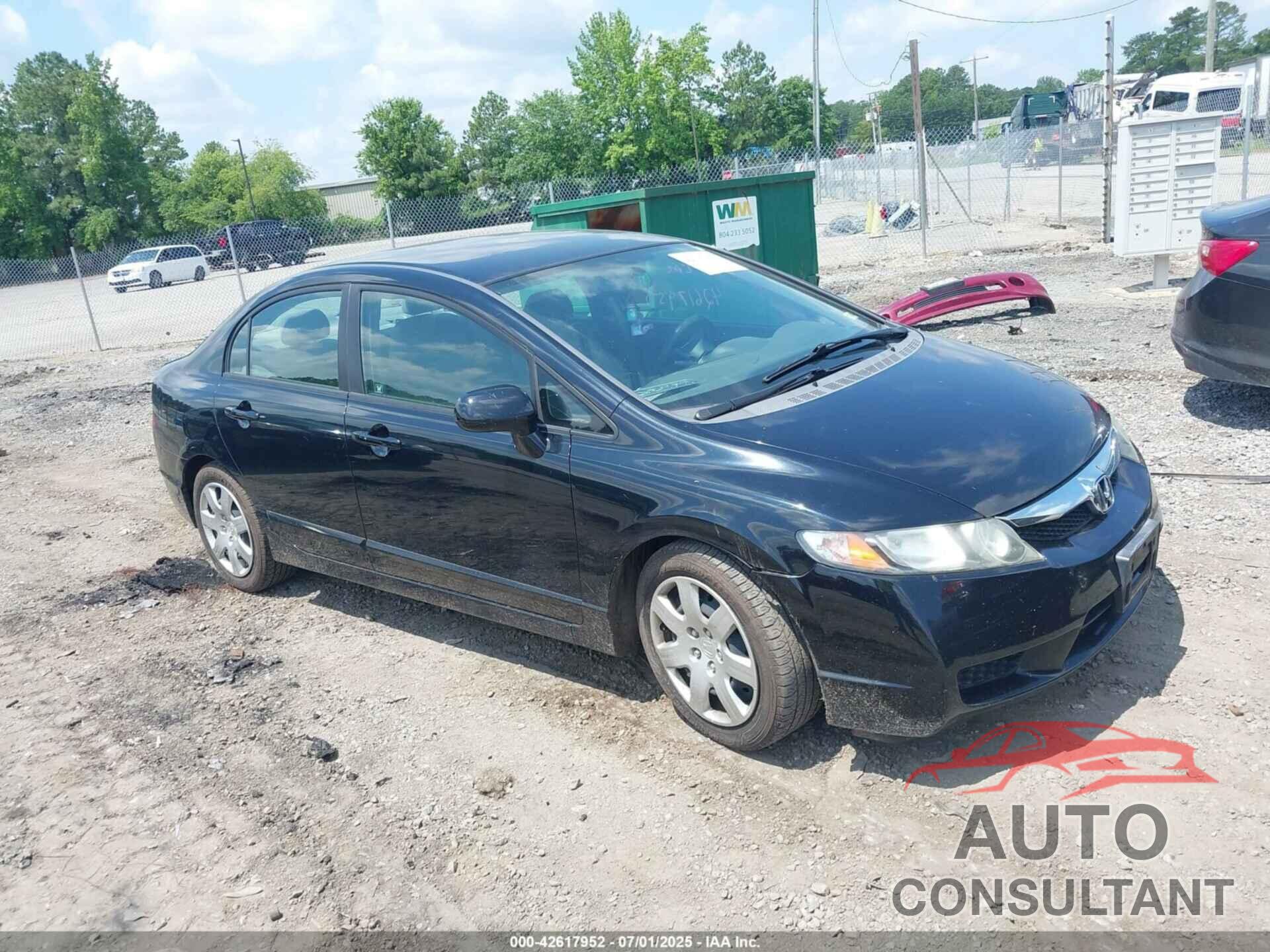 HONDA CIVIC 2009 - 1HGFA15559L017262