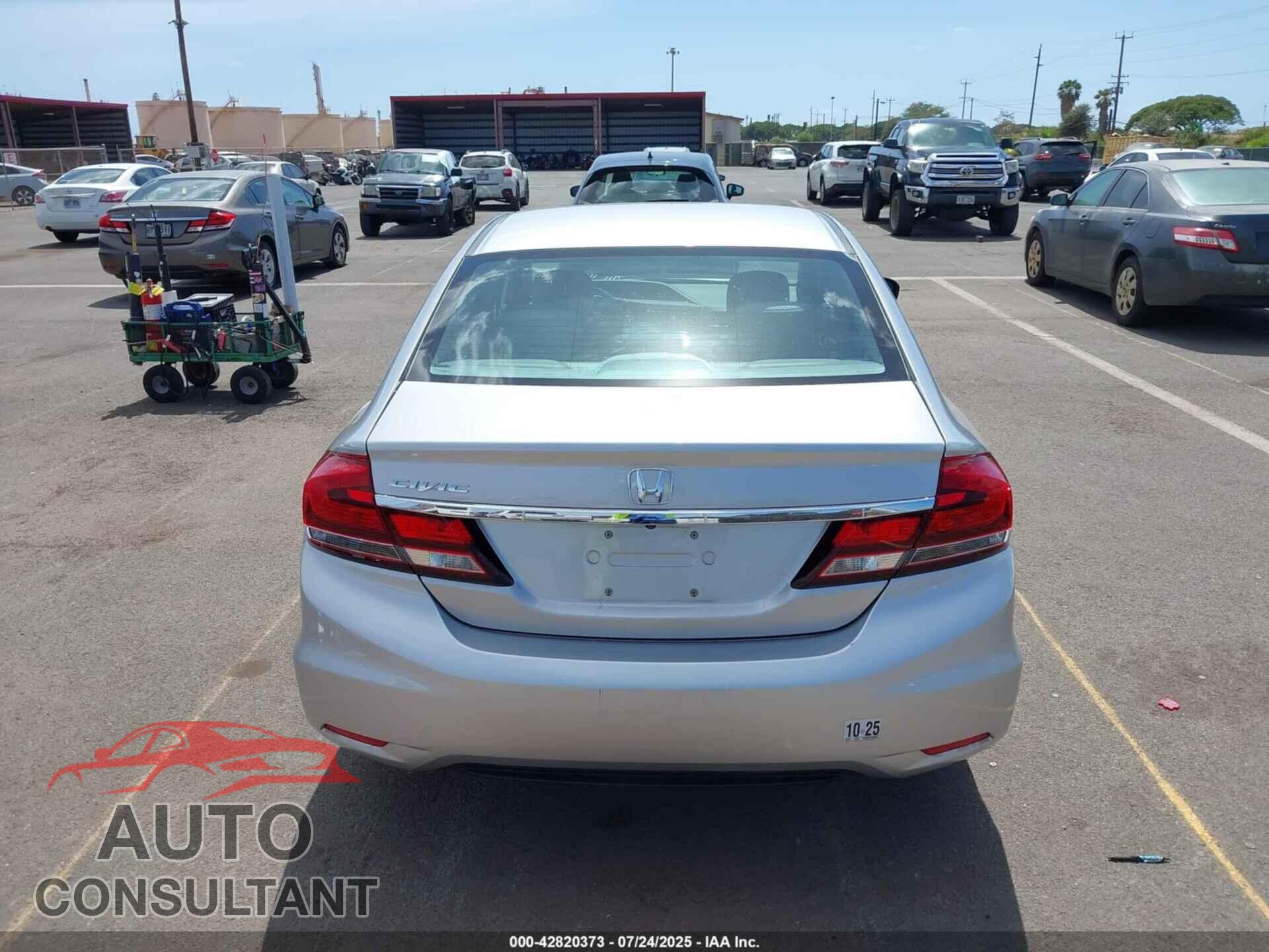 HONDA CIVIC 2014 - 19XFB2F81EE080002