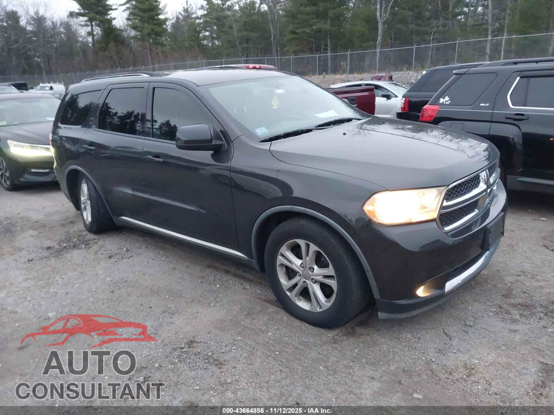 DODGE DURANGO 2011 - 1D4RE2GG9BC631163