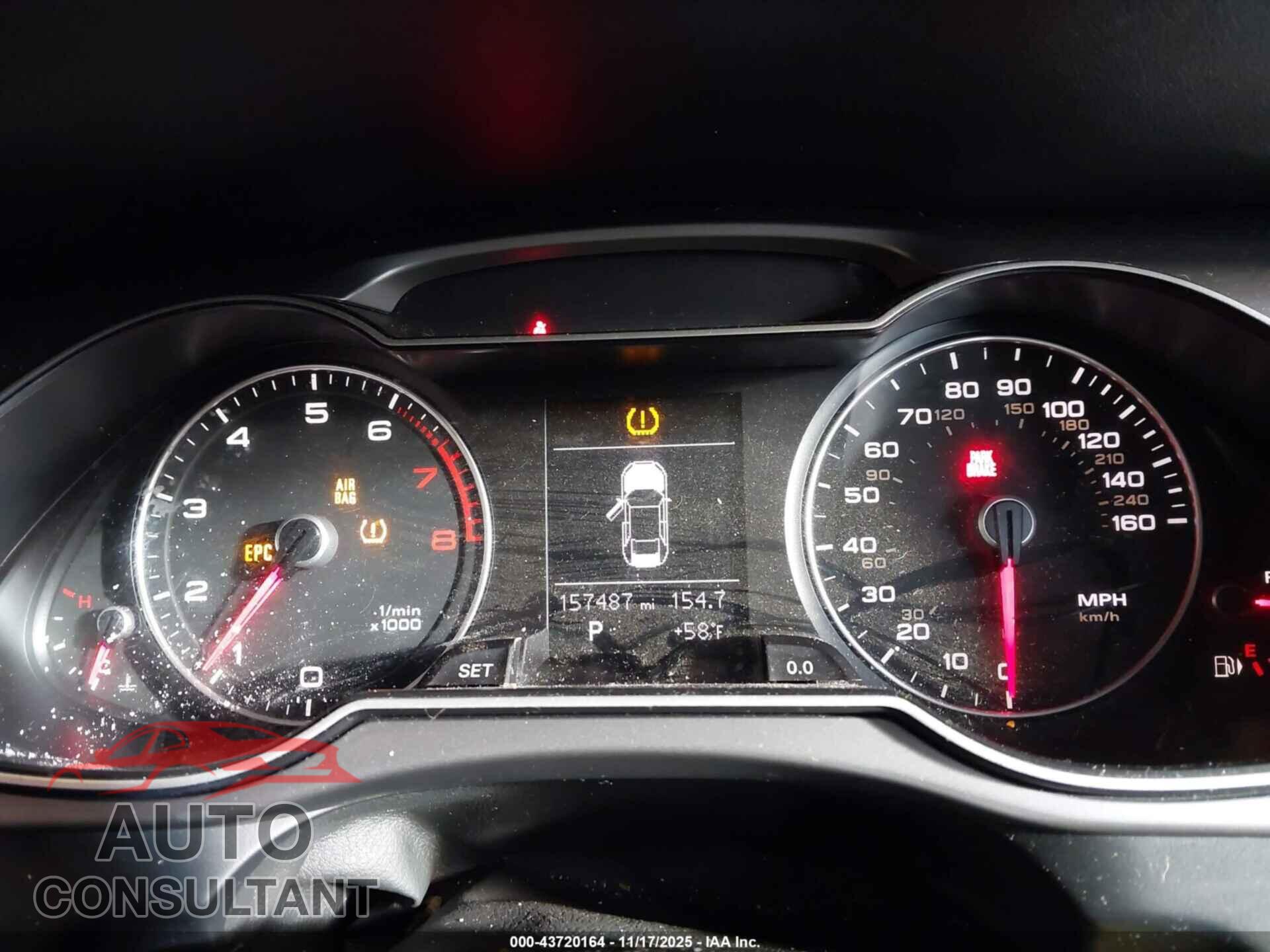 AUDI A4 2013 - WAUAFAFL2DA046758