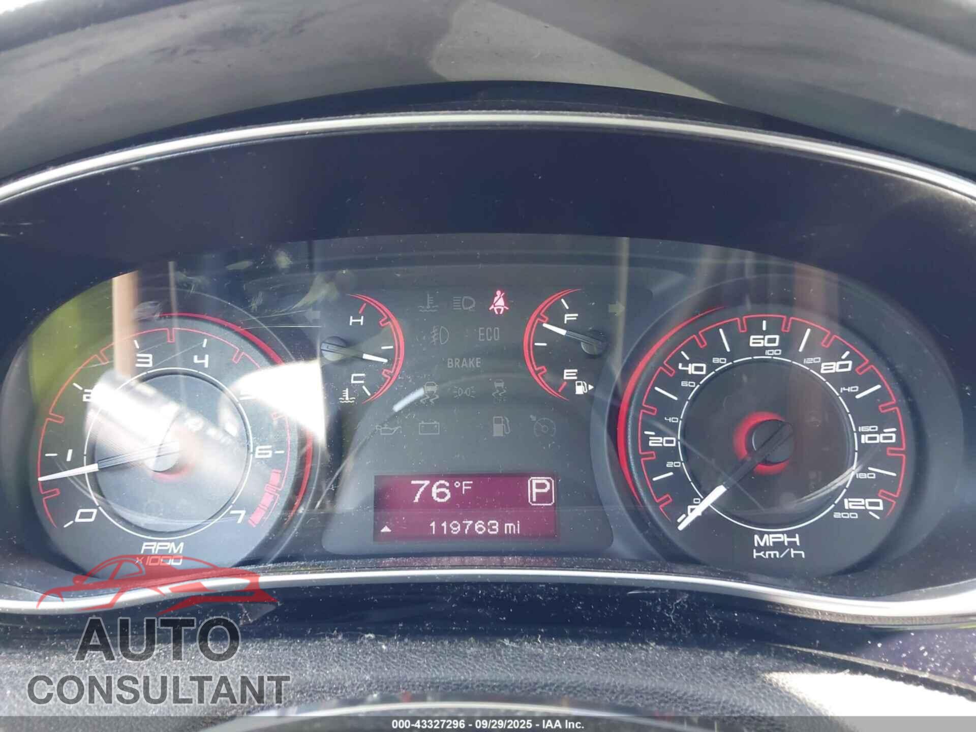 DODGE DART 2013 - 1C3CDFBA6DD324048