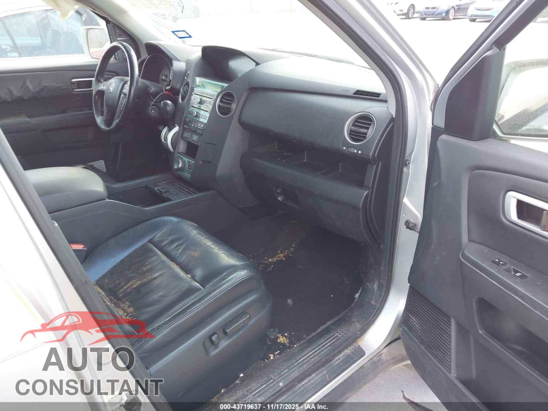 HONDA PILOT 2010 - 5FNYF3H95AB013688