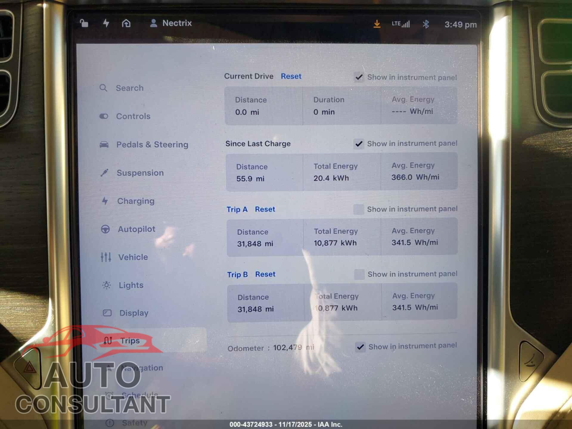 TESLA MODEL S 2015 - 5YJSA1H40FF096760