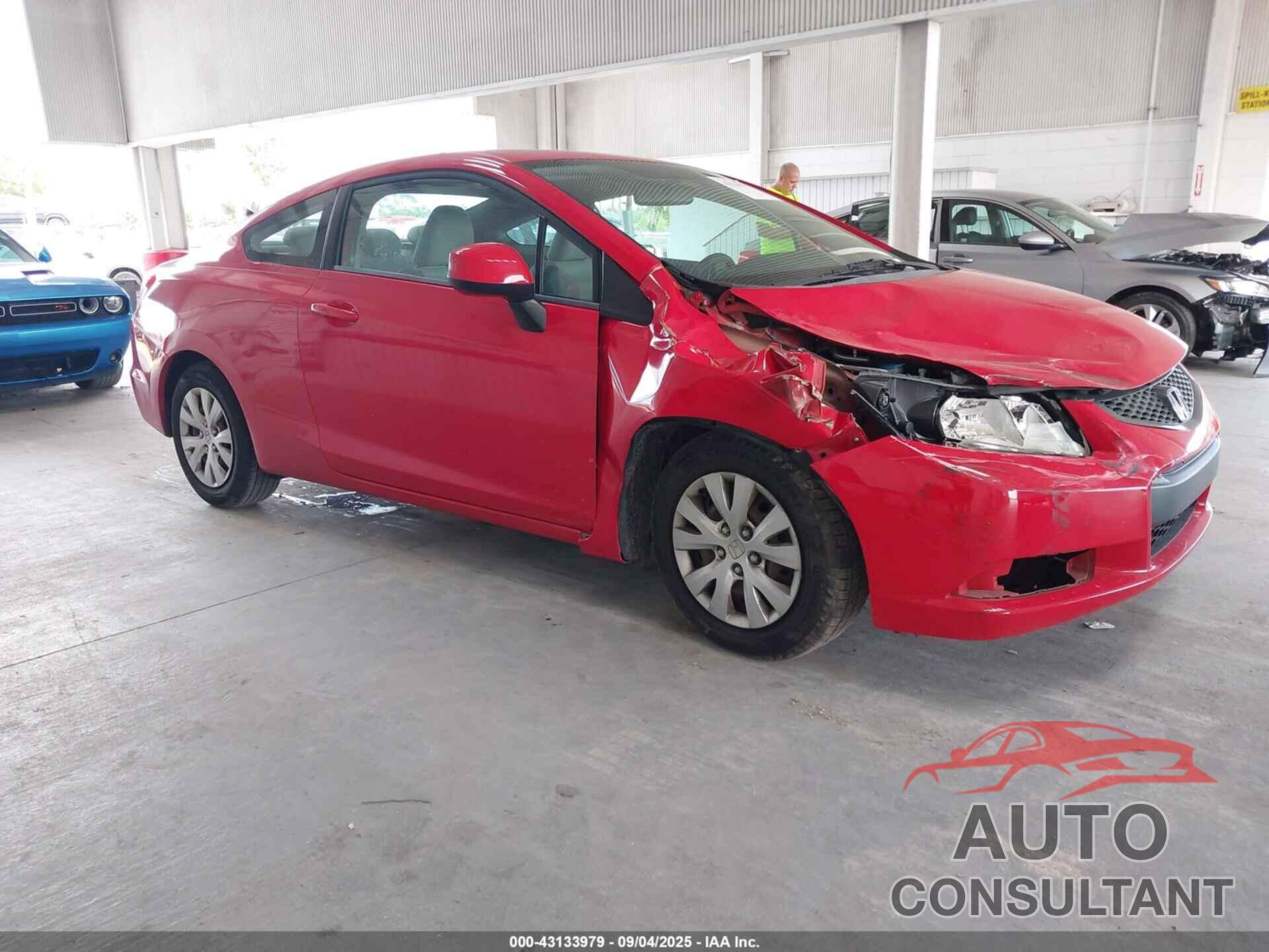 HONDA CIVIC 2012 - 2HGFG3B54CH554045