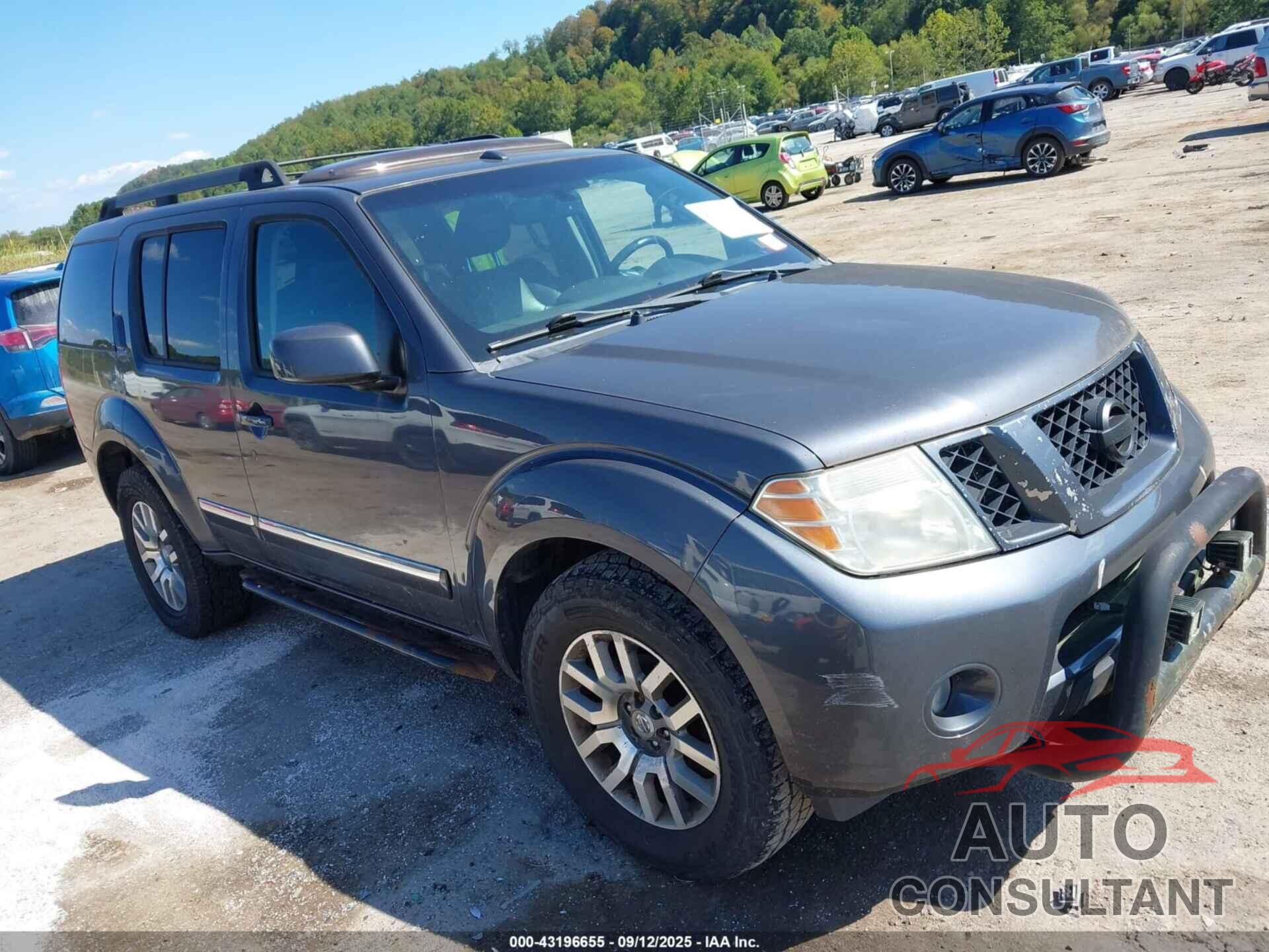 NISSAN PATHFINDER 2011 - 5N1AR1NB5BC617093