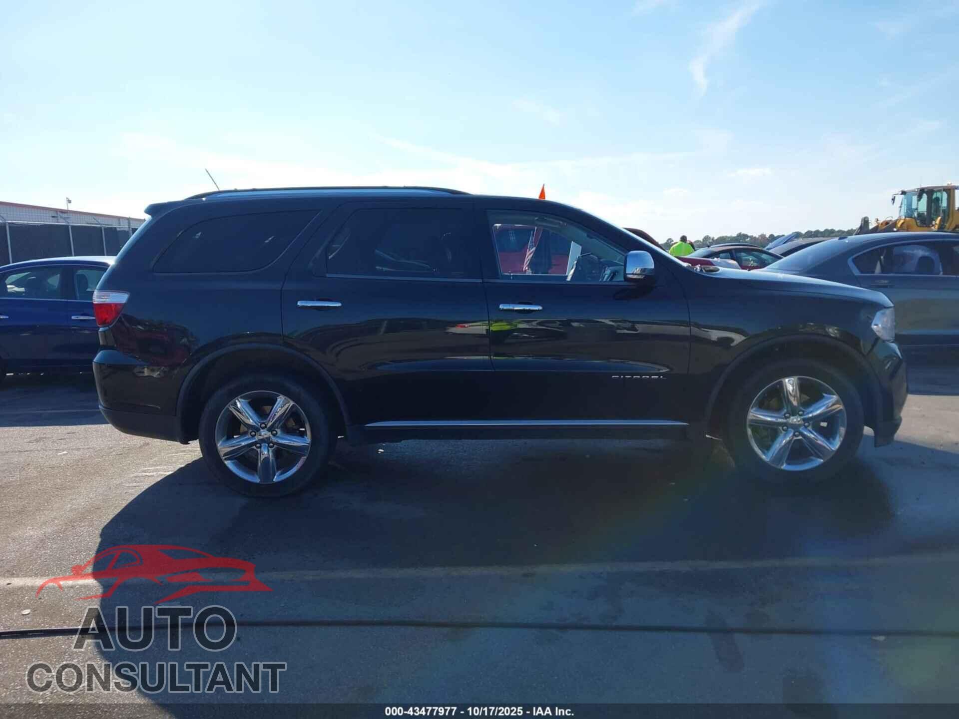 DODGE DURANGO 2012 - 1C4RDHEG2CC301226