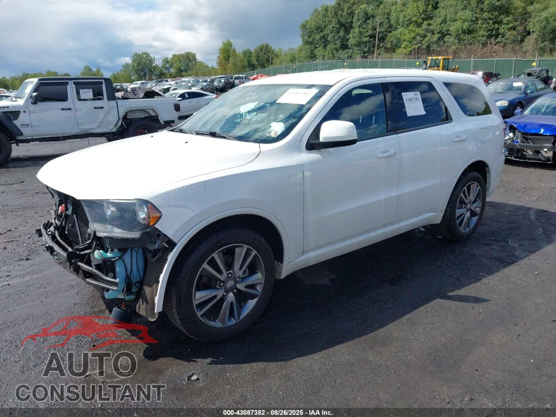 DODGE DURANGO 2013 - 1C4RDJAG9DC686055