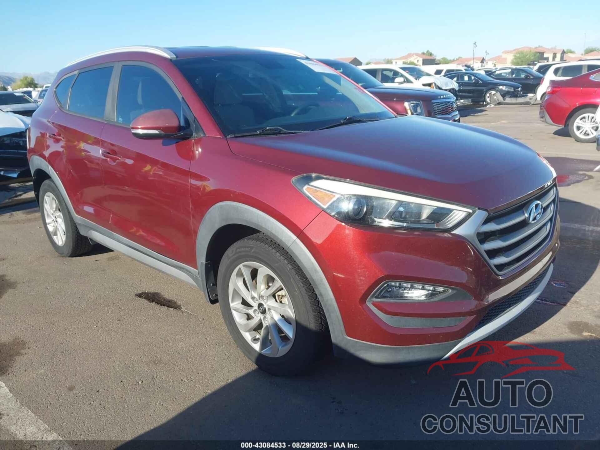 HYUNDAI TUCSON 2017 - KM8J33A2XHU361555