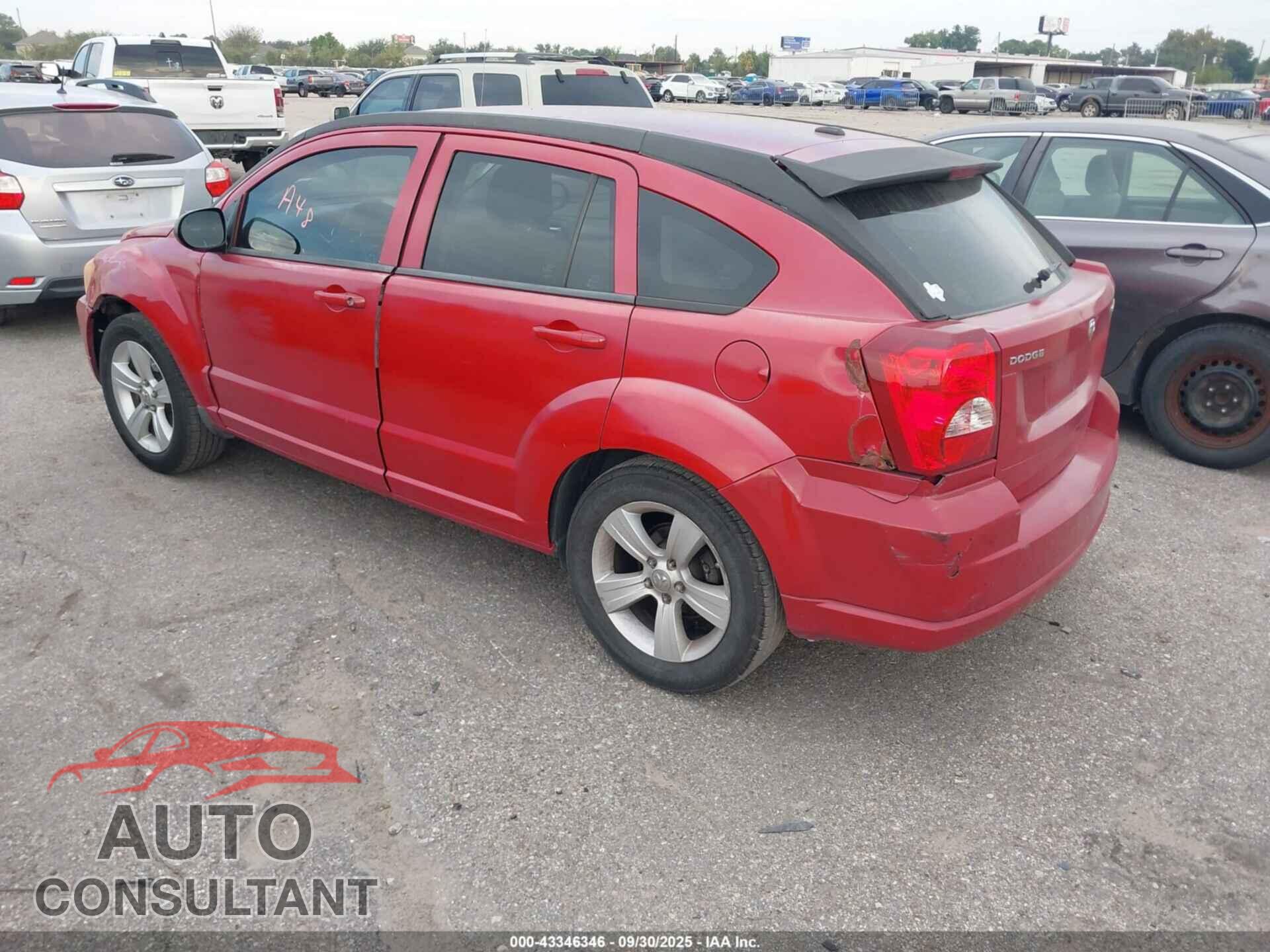DODGE CALIBER 2012 - 1C3CDWDA4CD537043