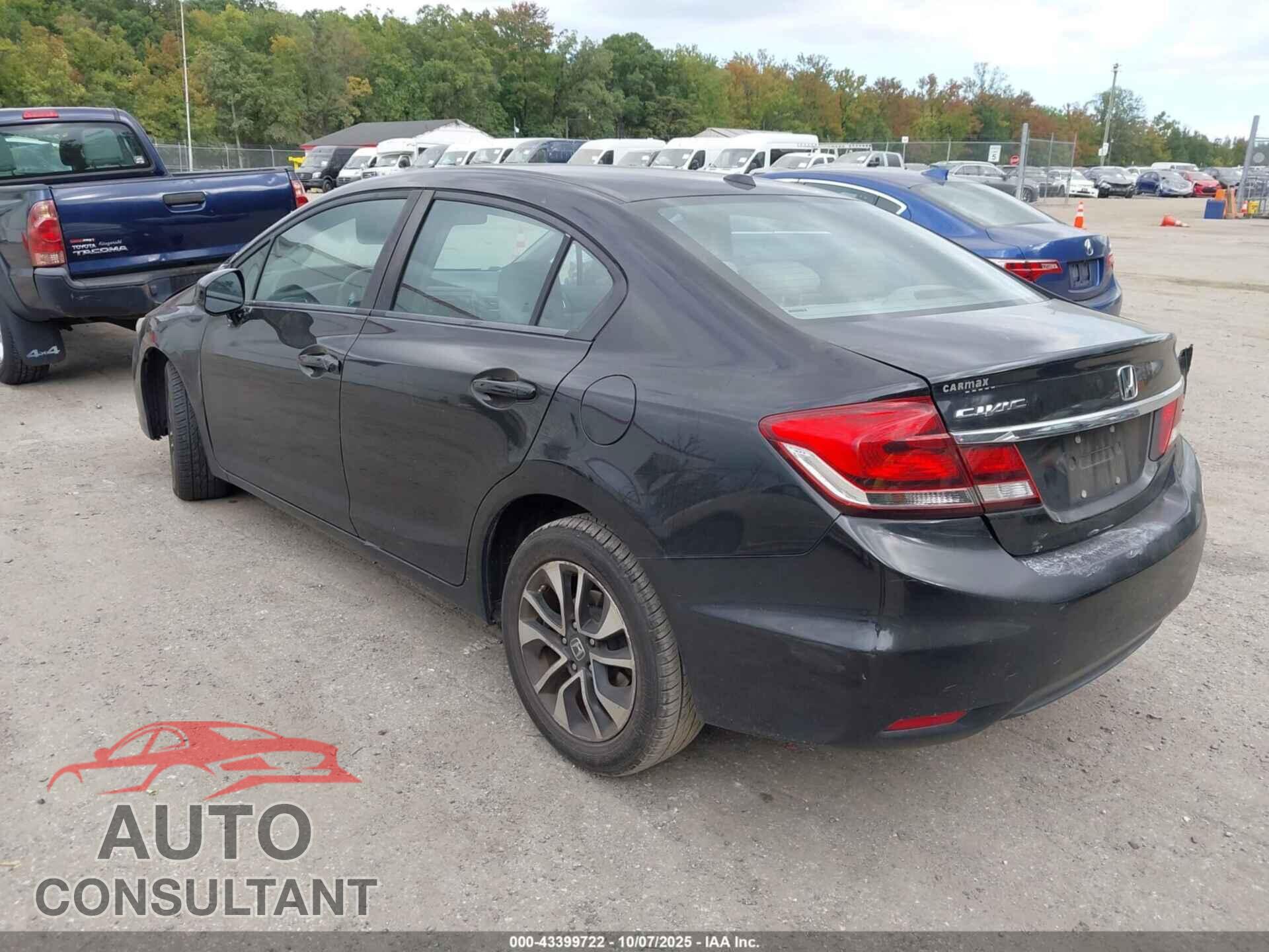 HONDA CIVIC 2013 - 19XFB2F94DE252871