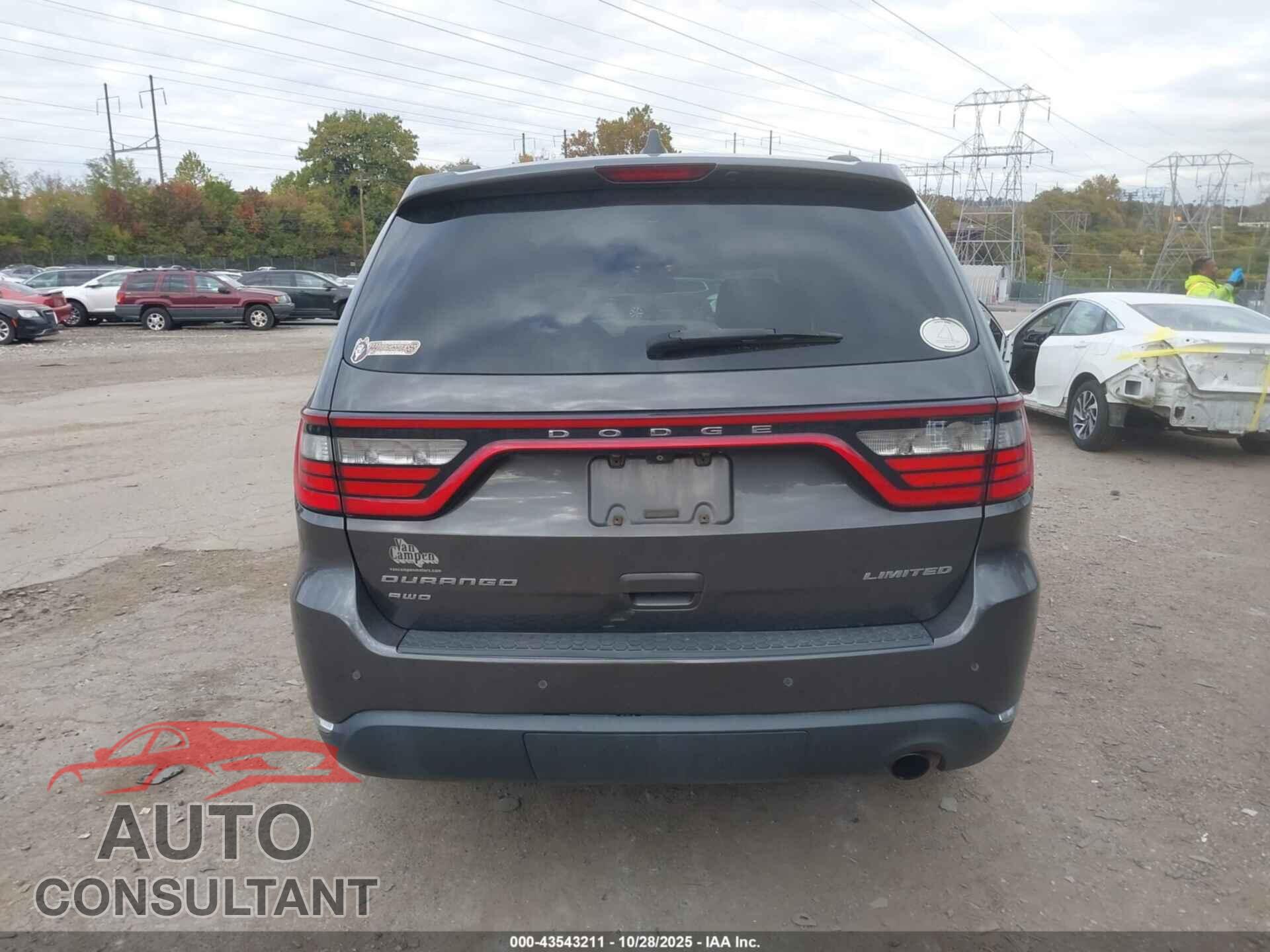 DODGE DURANGO 2014 - 1C4RDJDG2EC287131