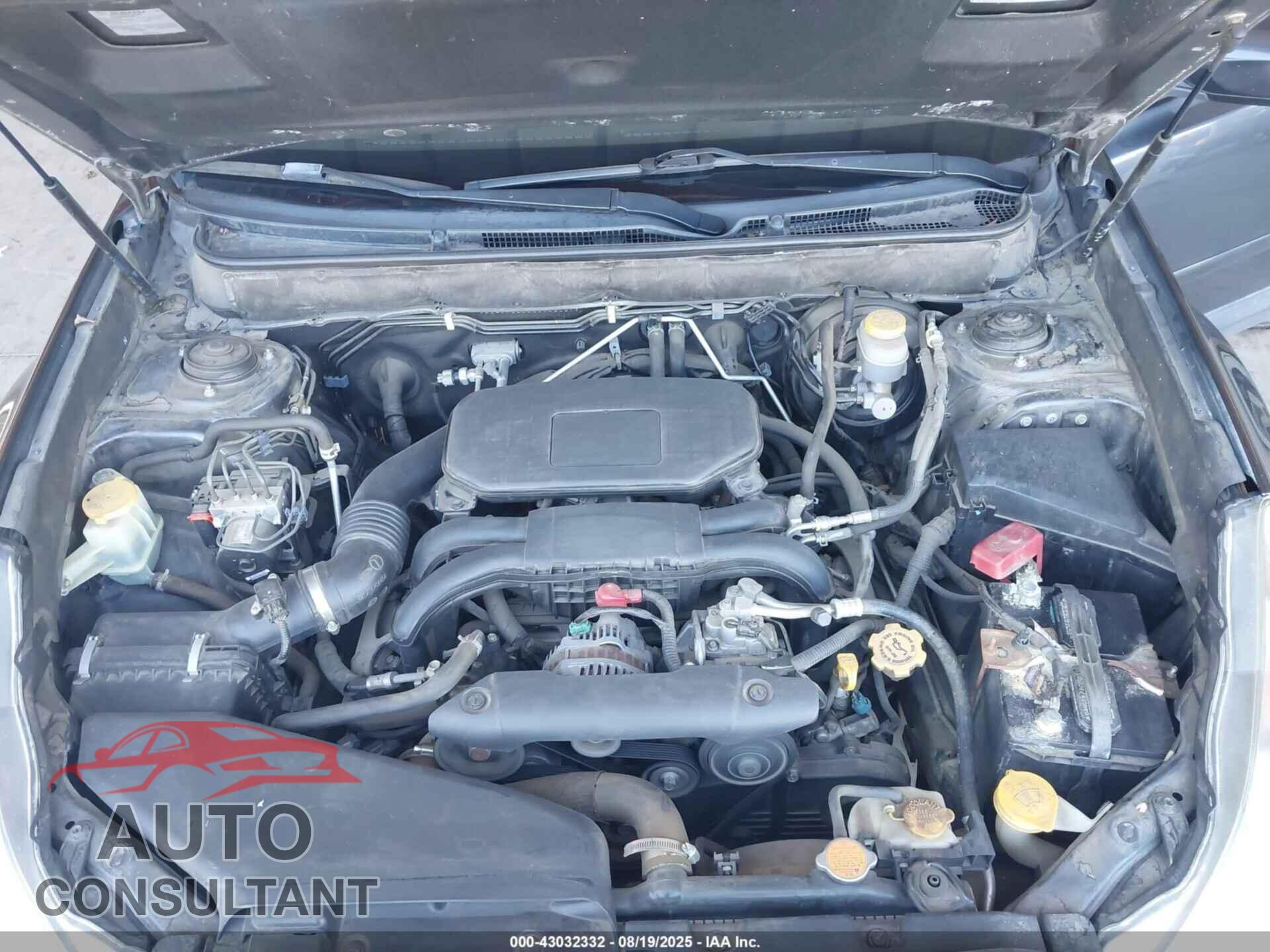 SUBARU OUTBACK 2012 - 4S4BRBLC6C3302021