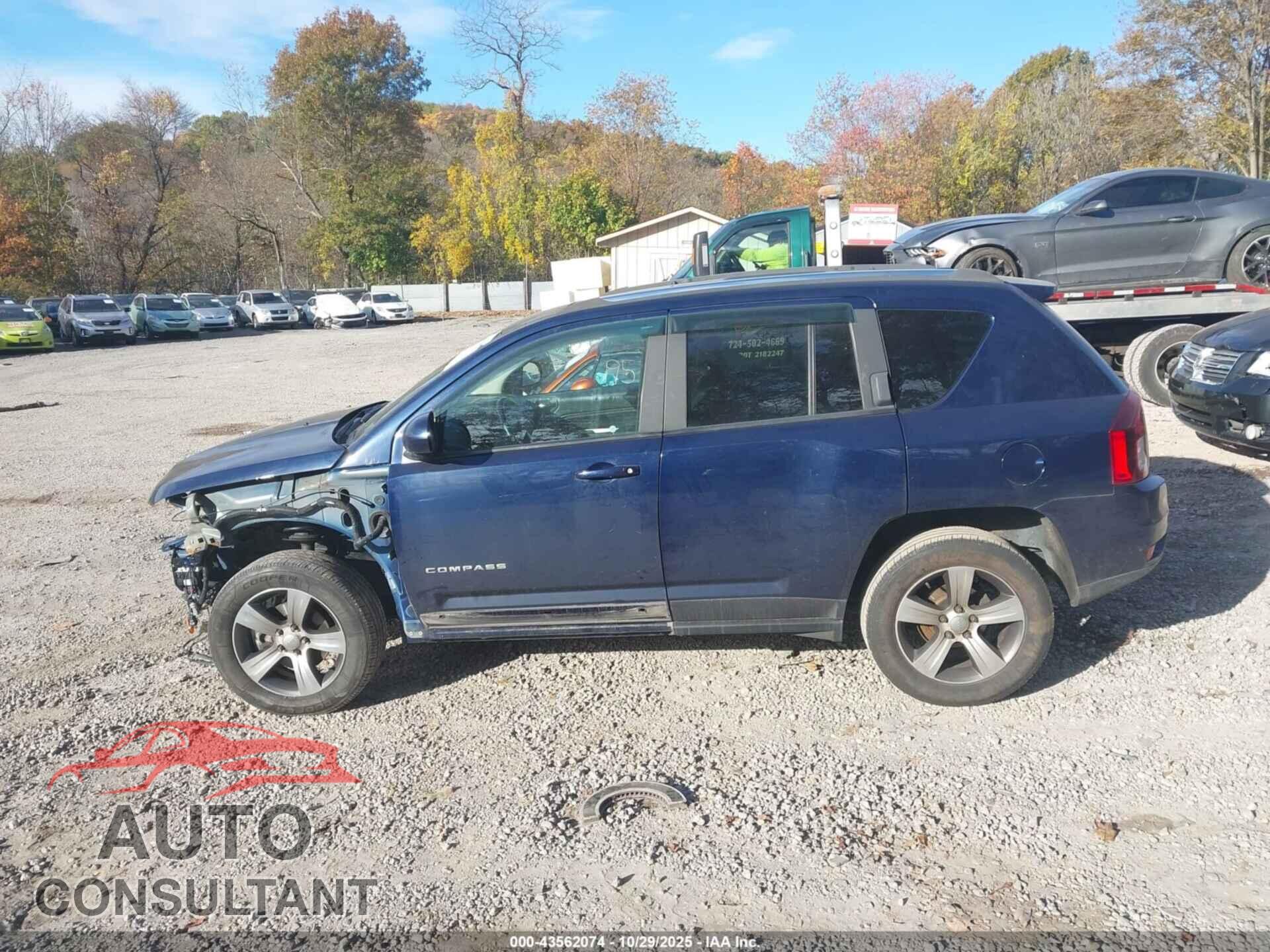 JEEP COMPASS 2017 - 1C4NJDEB5HD111443