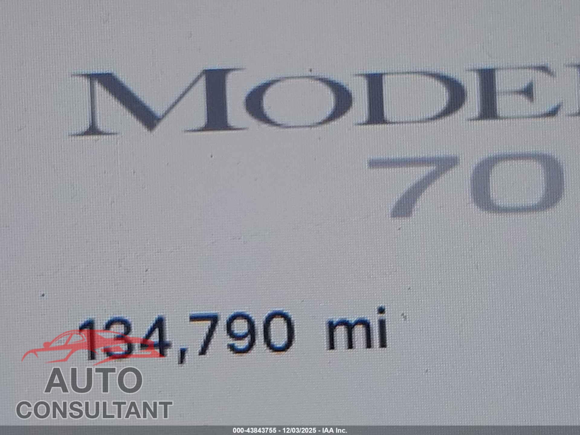 TESLA MODEL S 2015 - 5YJSA1E16FF113281