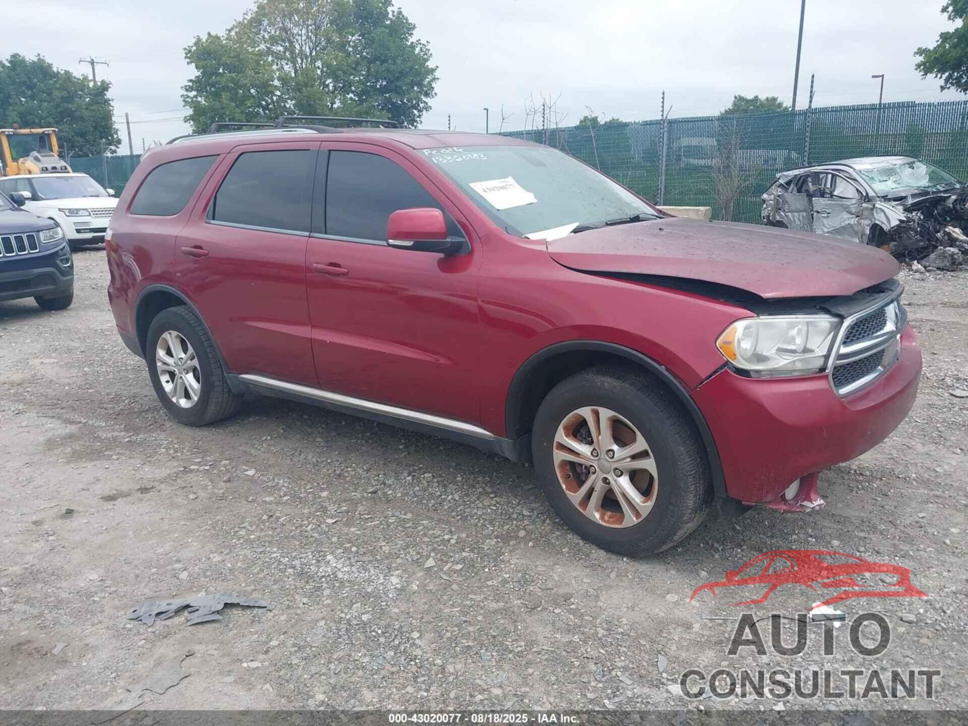DODGE DURANGO 2013 - 1C4RDJDG1DC686644