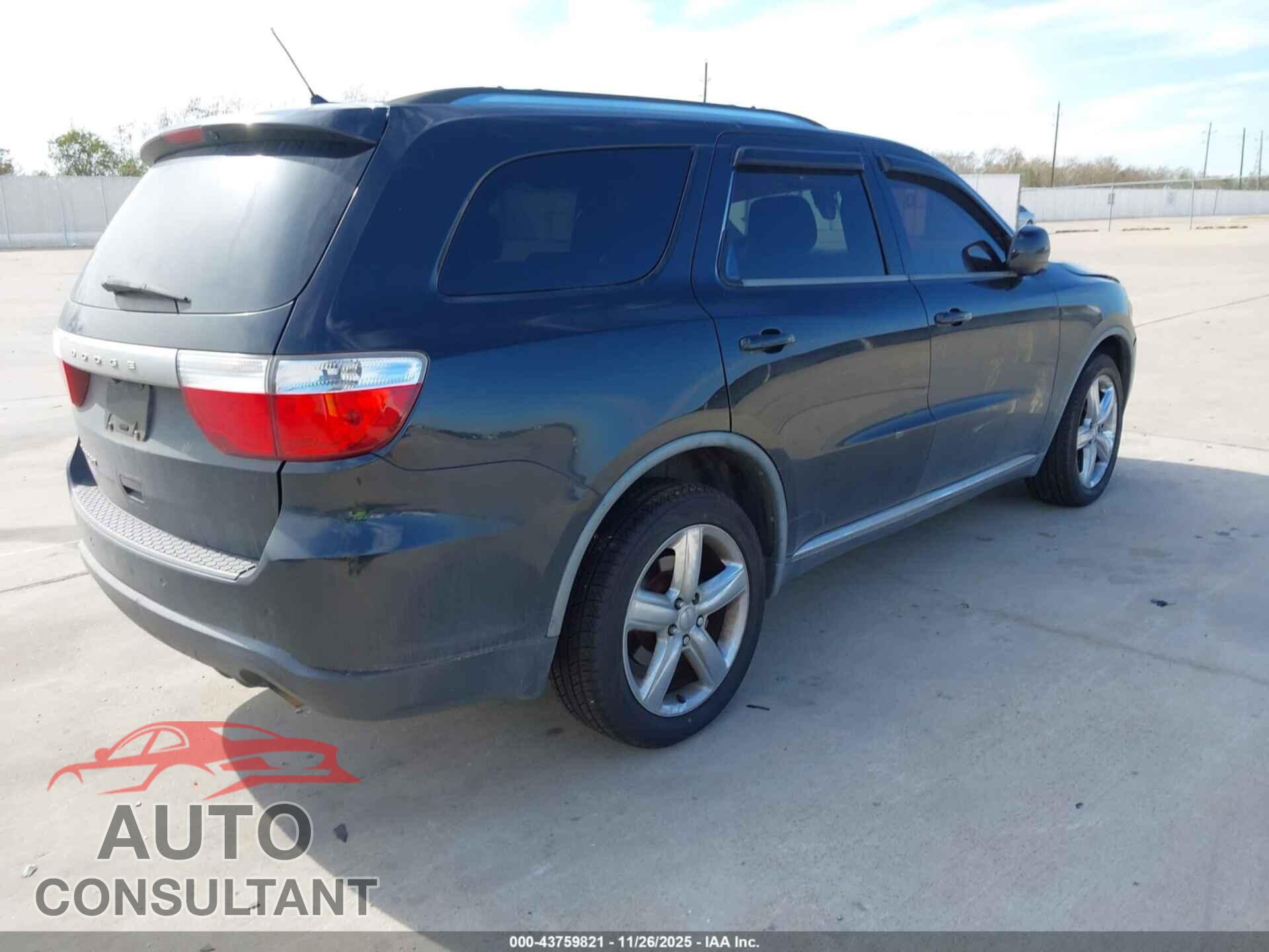 DODGE DURANGO 2012 - 1C4RDHAG9CC197453