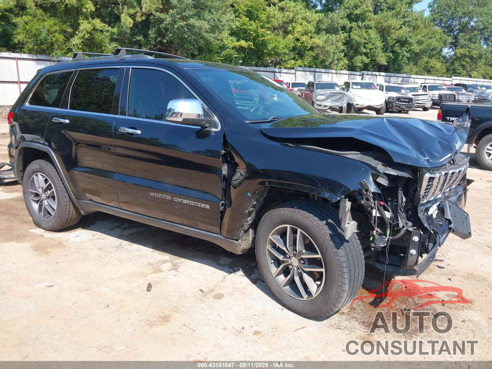 JEEP GRAND CHEROKEE 2017 - 1C4RJEBG5HC887696