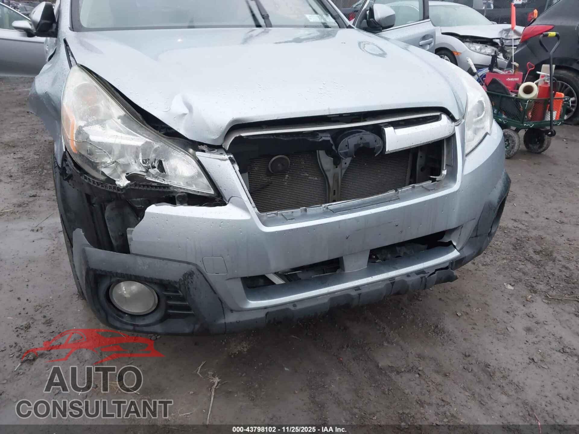 SUBARU OUTBACK 2013 - 4S4BRBCC5D3276206