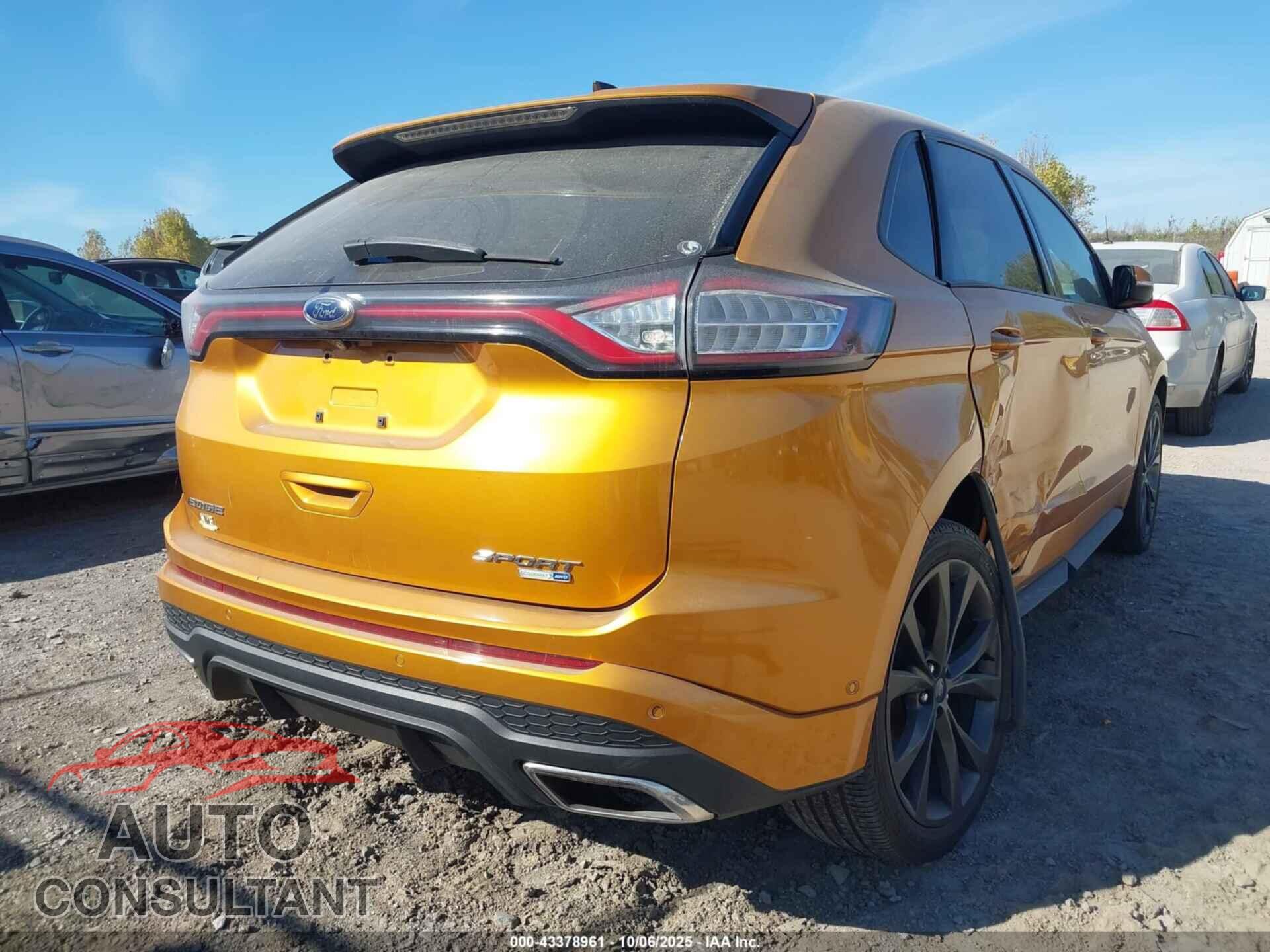 FORD EDGE 2015 - 2FMTK4AP0FBB24637