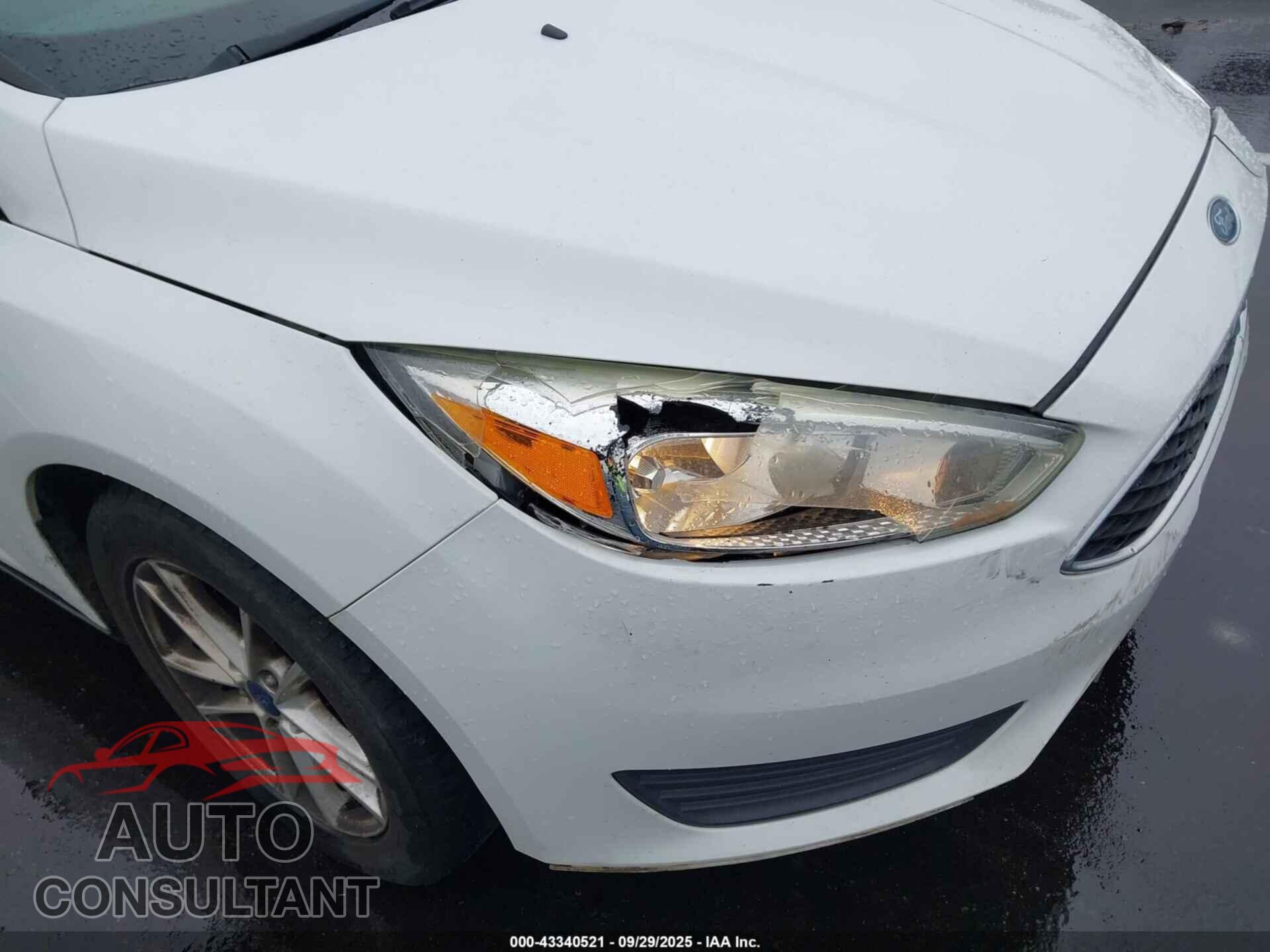 FORD FOCUS 2016 - 1FADP3F29GL365542