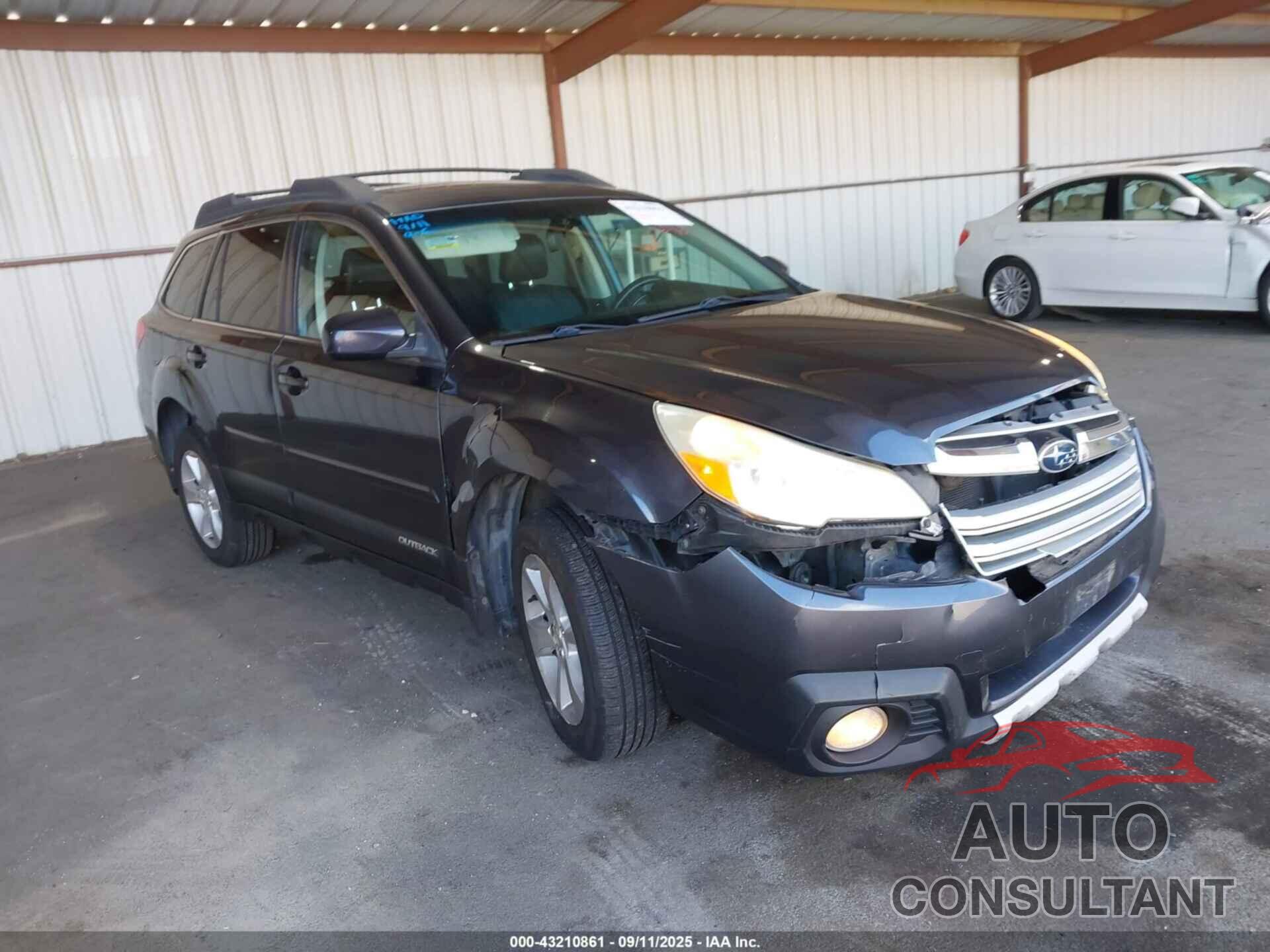 SUBARU OUTBACK 2013 - 4S4BRBLC1D3206248