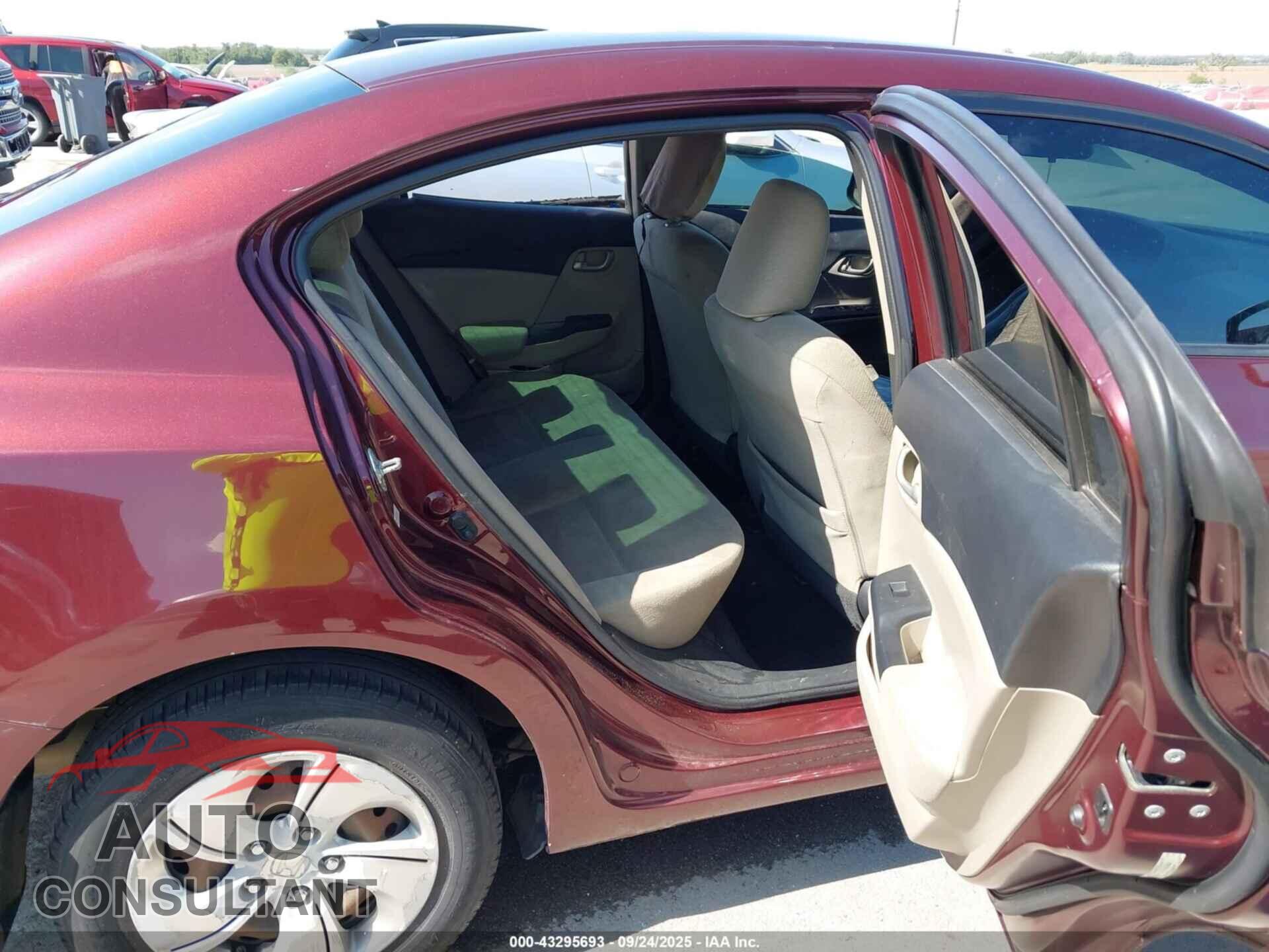 HONDA CIVIC 2013 - 19XFB2F5XDE054258