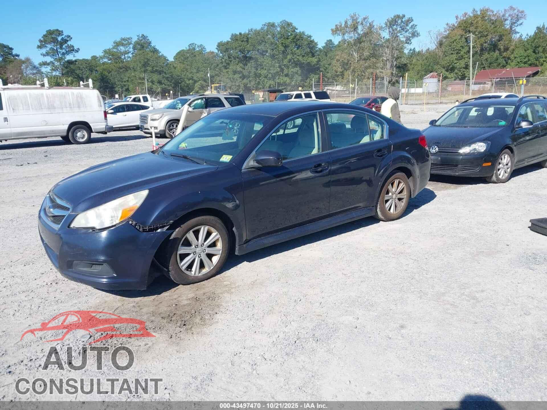SUBARU LEGACY 2012 - 4S3BMBC64C3039654
