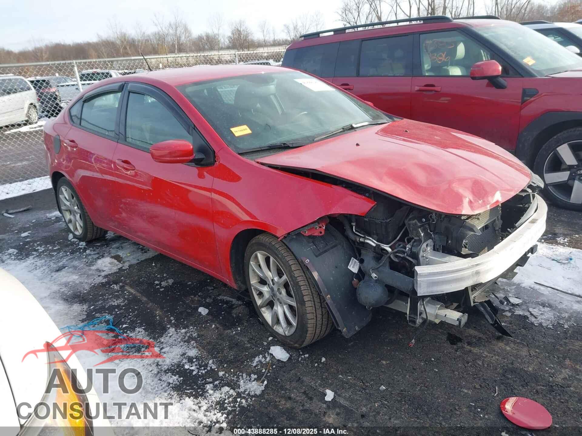 DODGE DART 2013 - 1C3CDFBA0DD339483