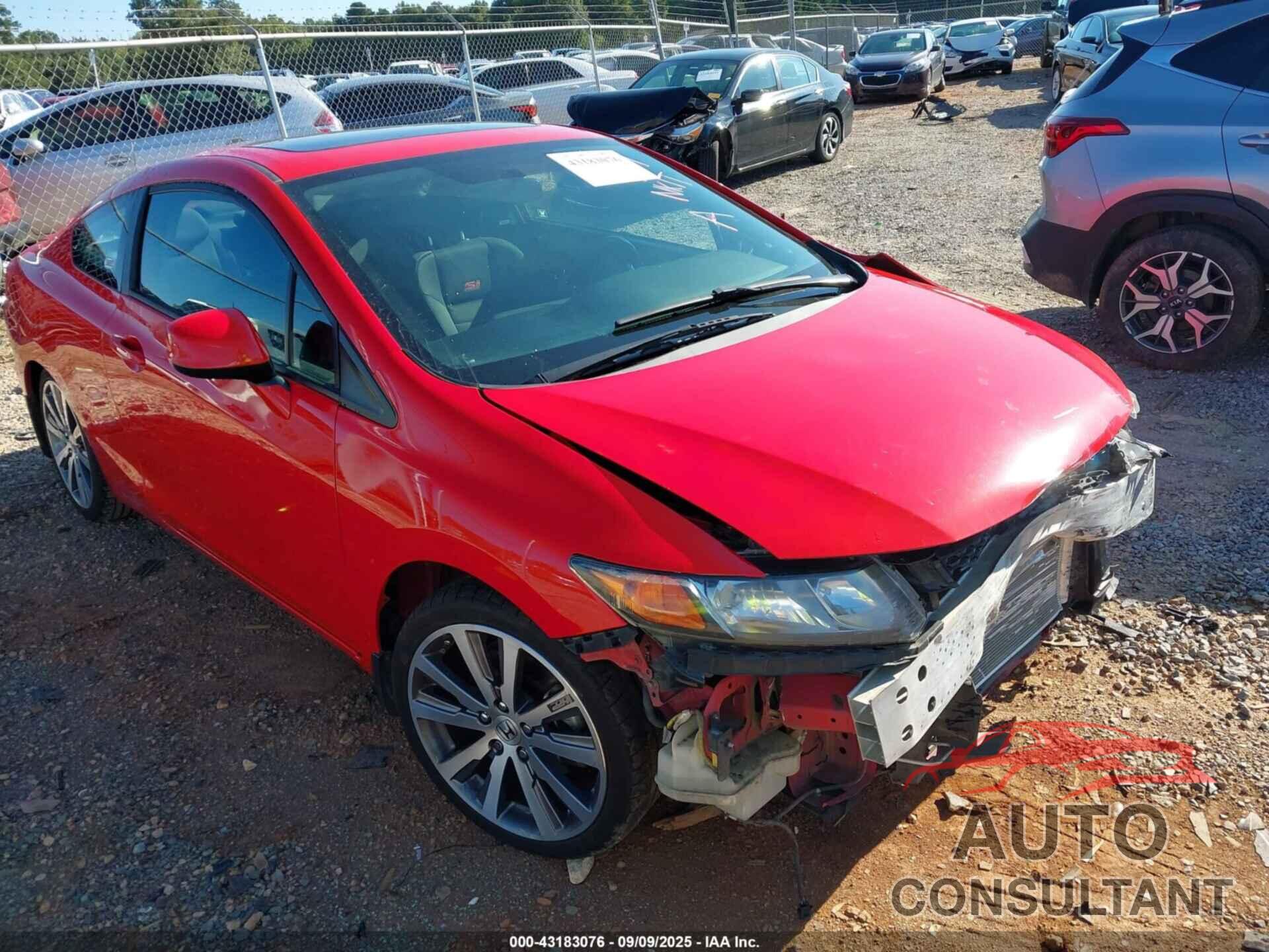 HONDA CIVIC 2012 - 2HGFG4A59CH704917