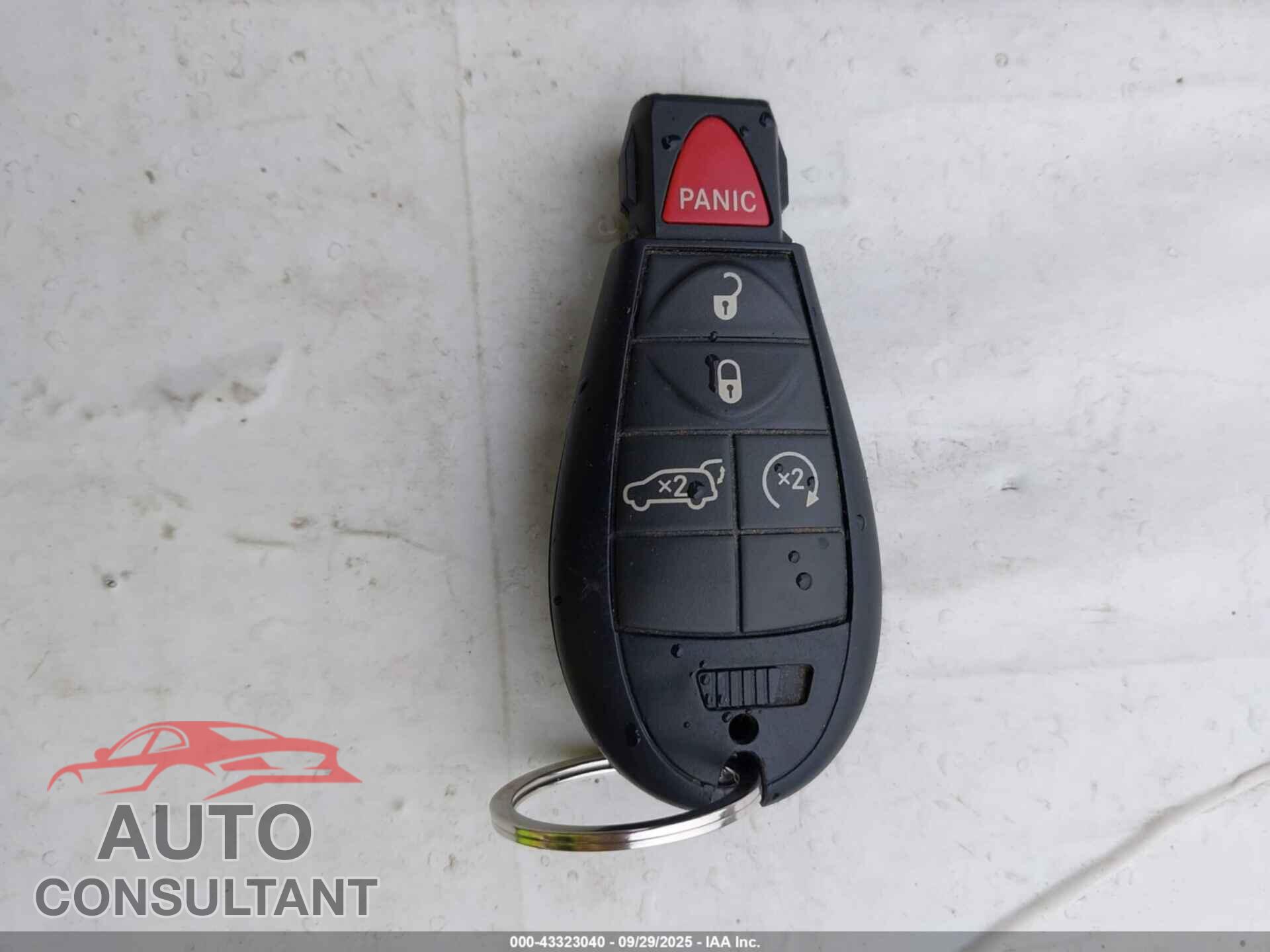 DODGE DURANGO 2012 - 1C4RDJDG5CC308860