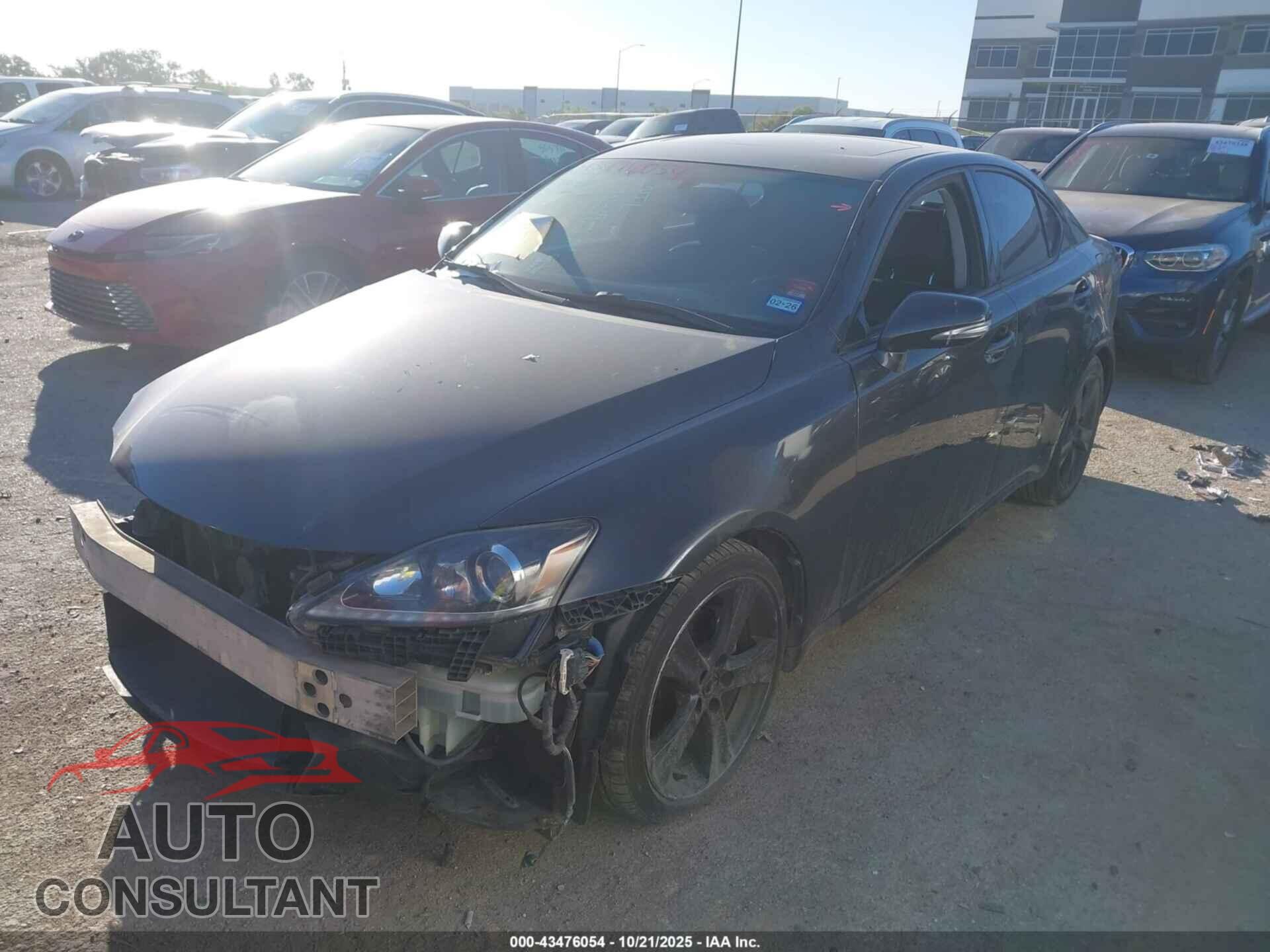 LEXUS IS 250 2011 - JTHBF5C23B5129095