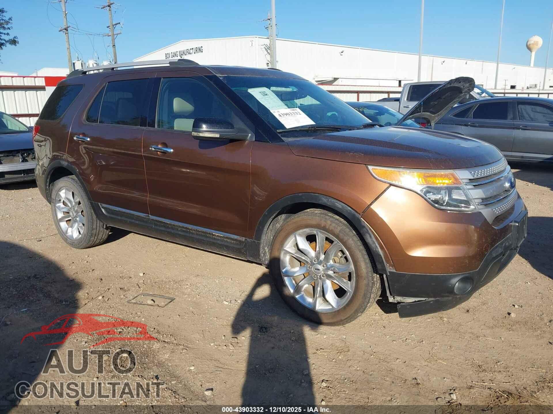 FORD EXPLORER 2012 - 1FMHK7D83CGA04525