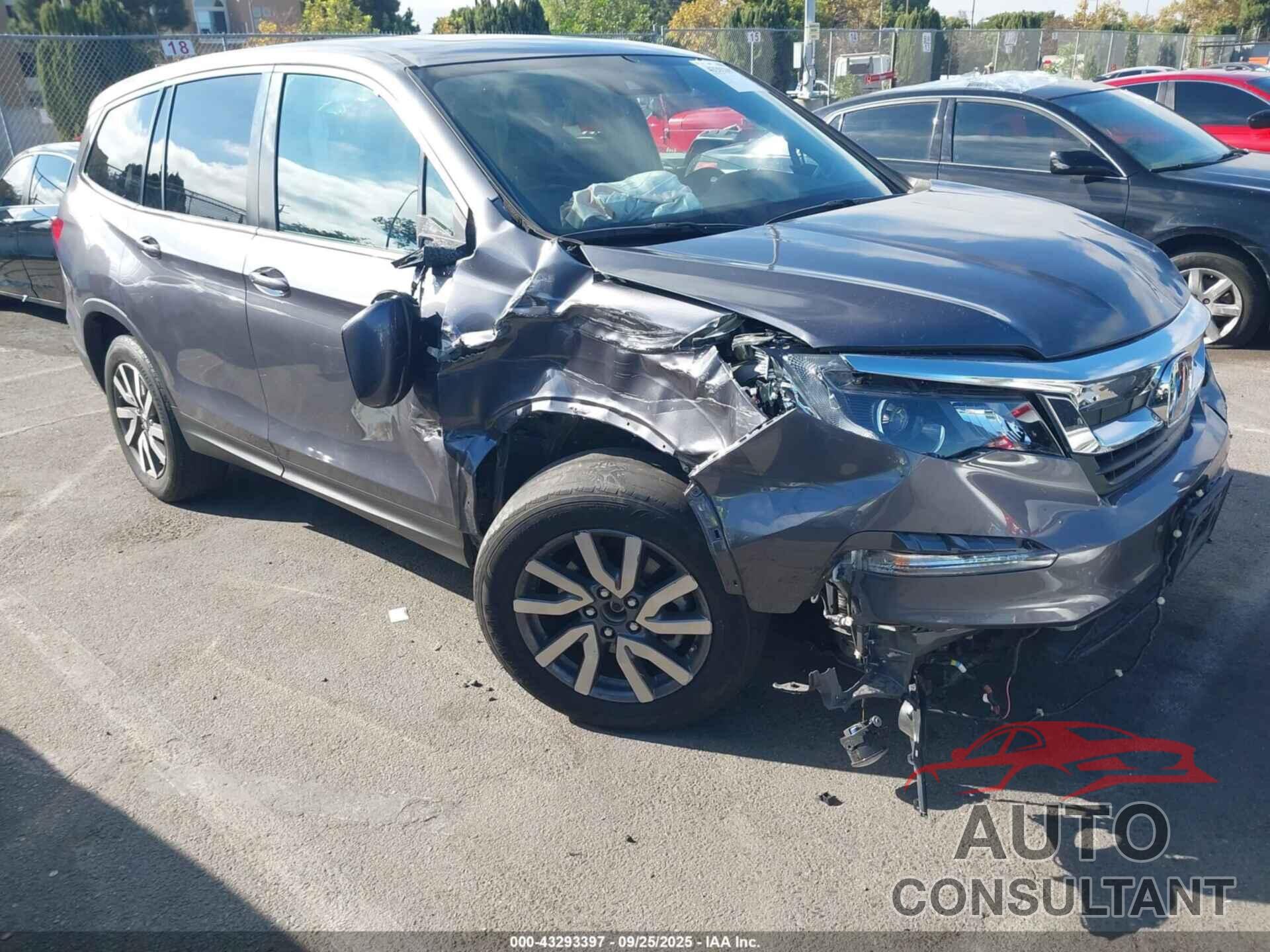 HONDA PILOT 2022 - 5FNYF5H53NB037809