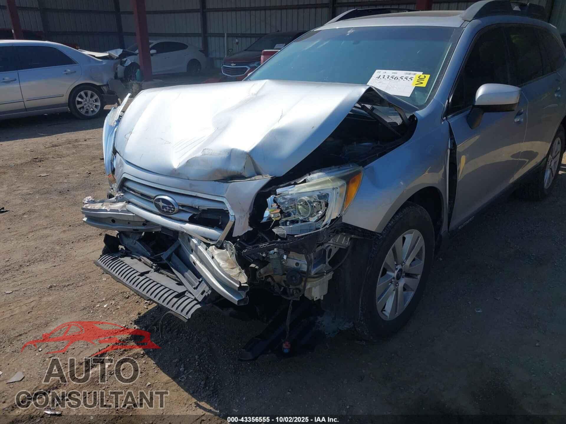 SUBARU OUTBACK 2015 - 4S4BSBDC3F3284536