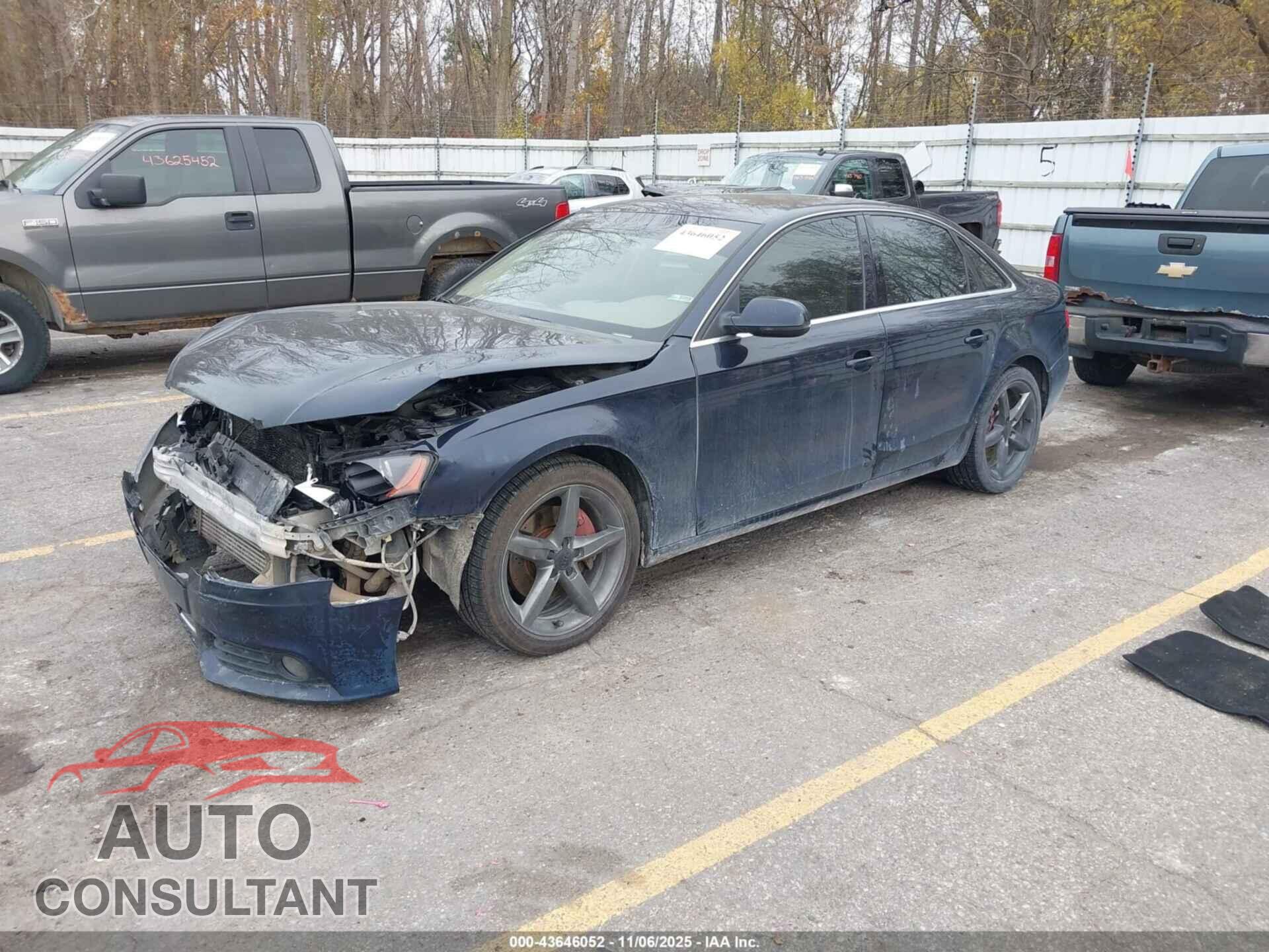 AUDI A4 2011 - WAUMFBFL2BN002297